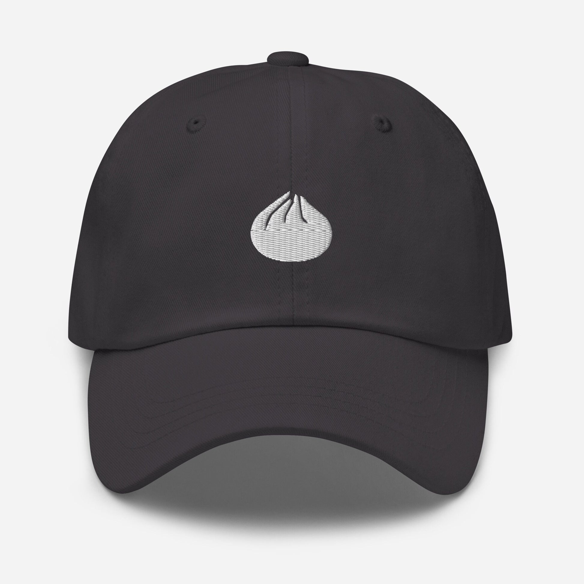 Steamed BBQ Pork Bun Dad Hat - Chinese Dim Sum Lovers Gift - Minimalist Embroidered Staff Cotton Hat