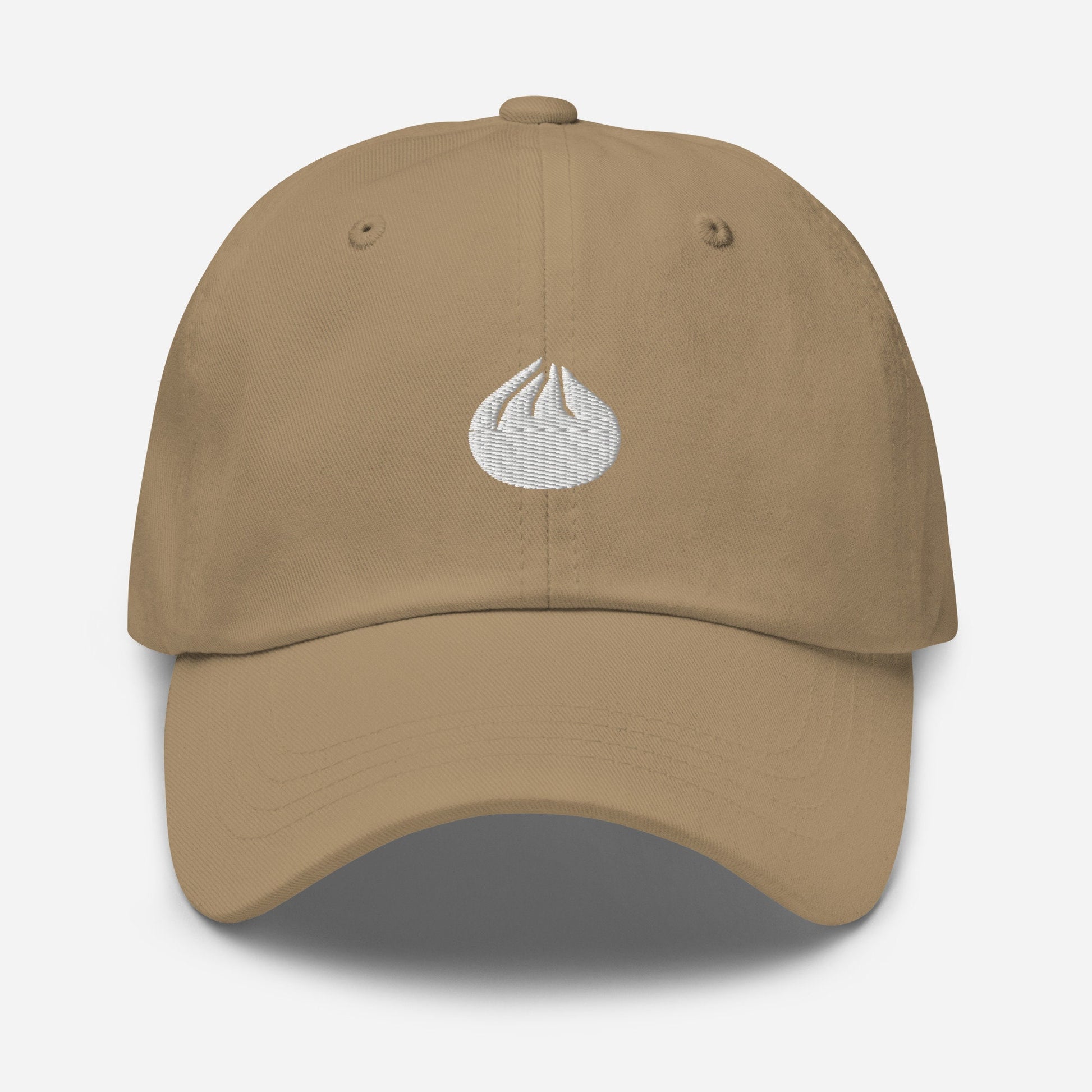 Steamed BBQ Pork Bun Dad Hat - Chinese Dim Sum Lovers Gift - Minimalist Embroidered Staff Cotton Hat