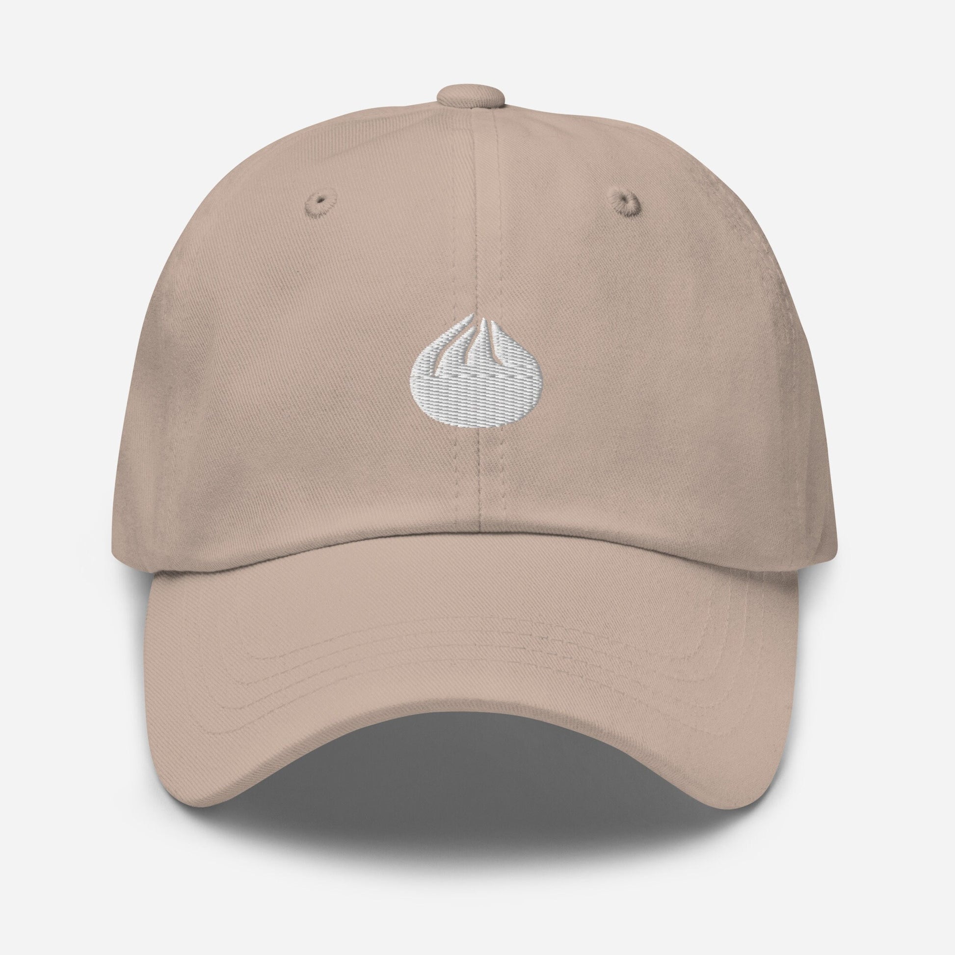Steamed BBQ Pork Bun Dad Hat - Chinese Dim Sum Lovers Gift - Minimalist Embroidered Staff Cotton Hat