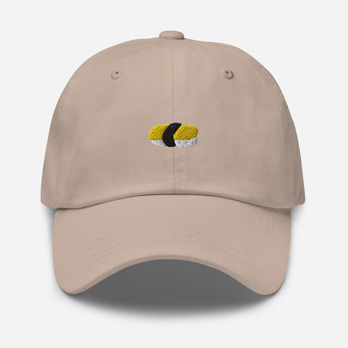 Tamago Sushi Dad Hat - Japanese Food Lovers Gift - Minimalist Embroidered Staff Cotton Hat