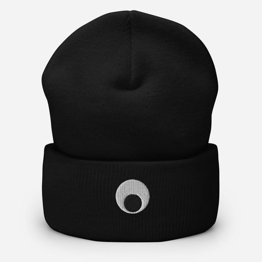 Googly Eye Beanie - Everything Everywhere All At Once - A24 Film Fans Gift - Minimalist Embroidered Hat