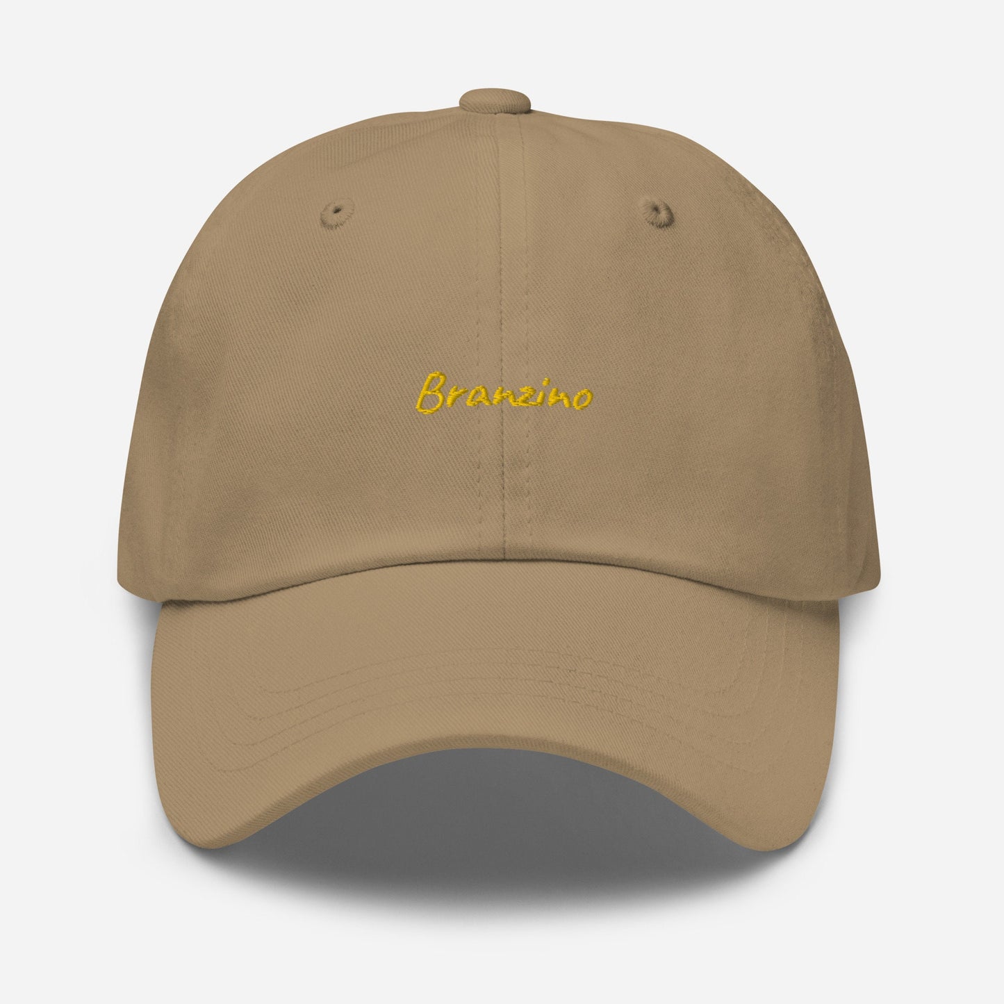 Branzino Dad Hat - Gift for Italian Mediterranean Seafood Lovers - Embroidered Cotton Cap