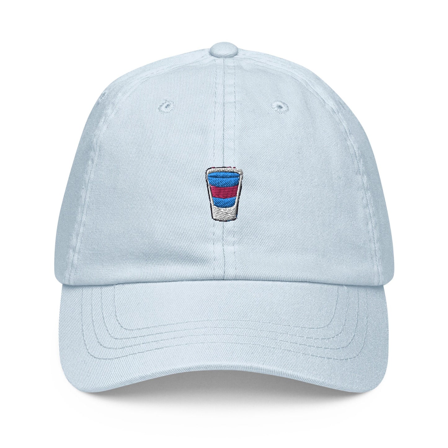 Tequila Shot Dad Hat - Gift for Mexican Spirit Lovers and Party Goers - Pastel Cotton Embroidered Cap