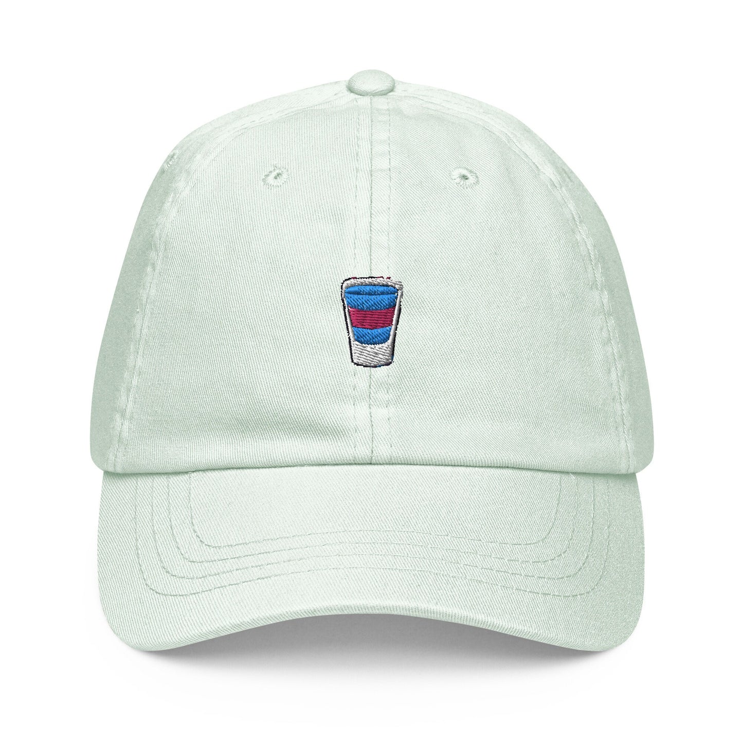 Tequila Shot Dad Hat - Gift for Mexican Spirit Lovers and Party Goers - Pastel Cotton Embroidered Cap