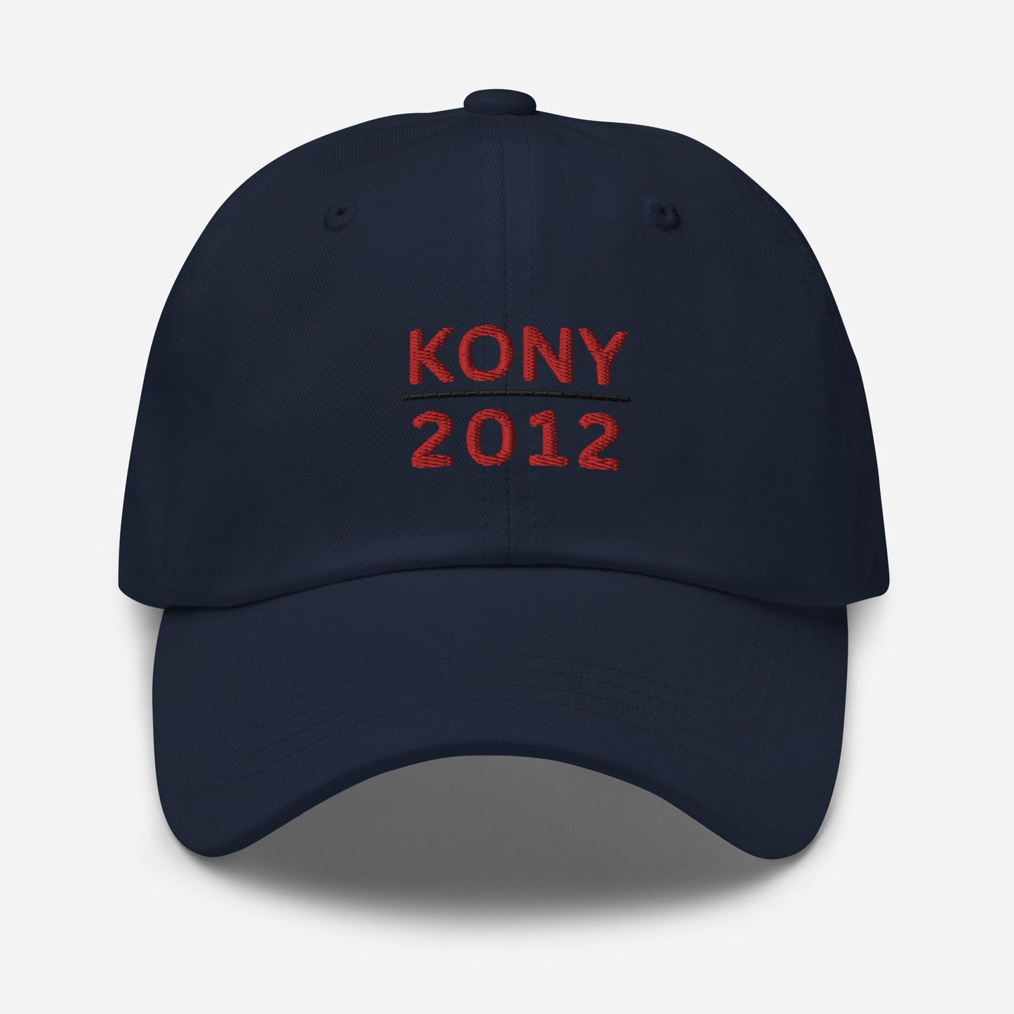 Kony 2012 Dad Hat - 2000's Documentary Scandal - Embroidered Cotton Cap