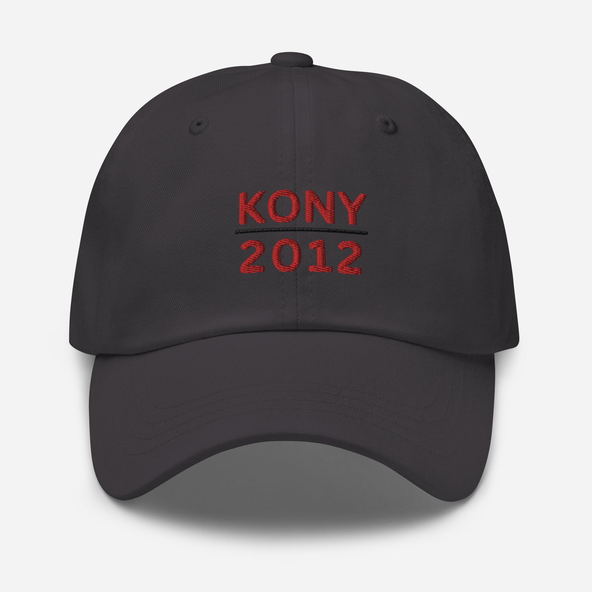 Kony 2012 Dad Hat - 2000's Documentary Scandal - Embroidered Cotton Cap