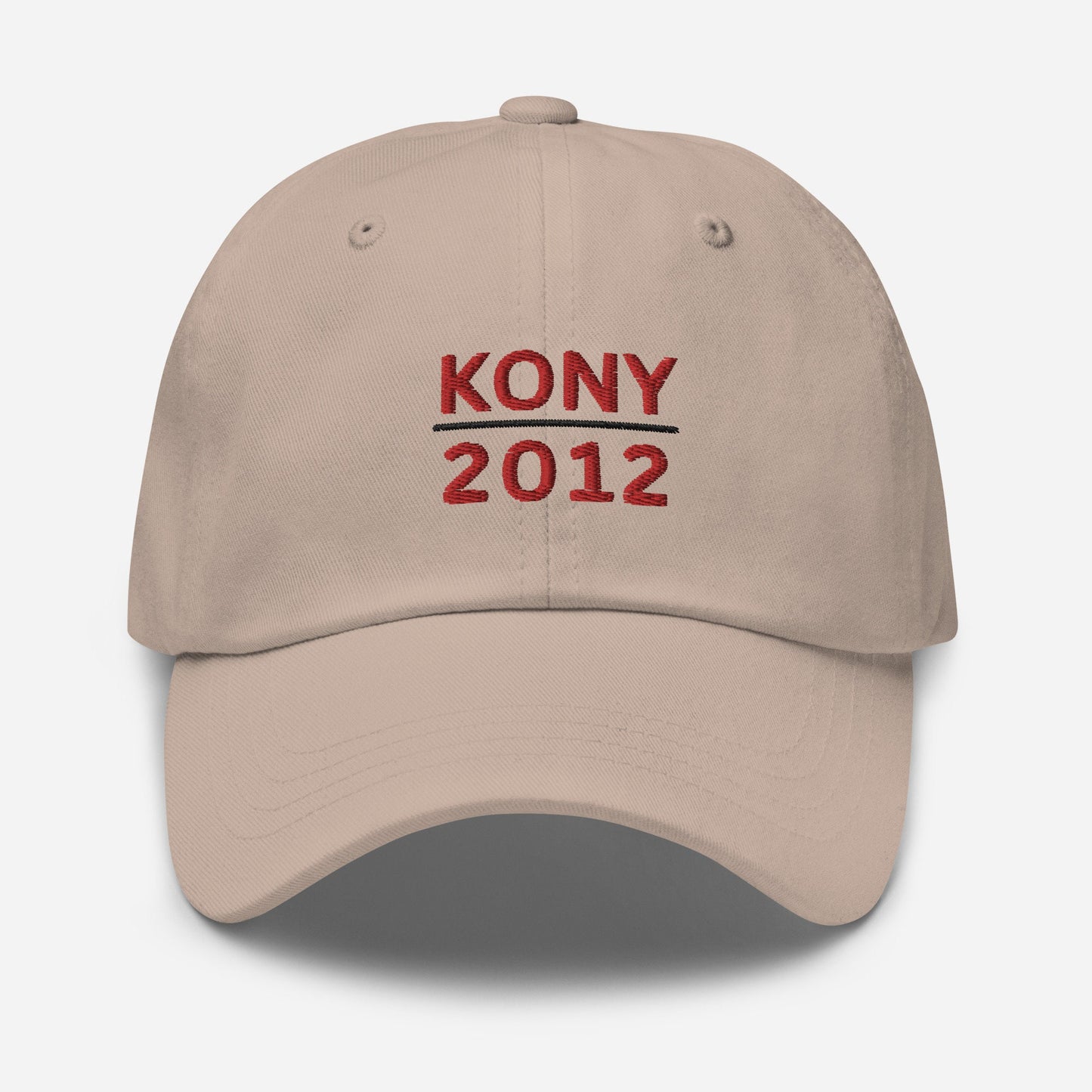 Kony 2012 Dad Hat - 2000's Documentary Scandal - Embroidered Cotton Cap