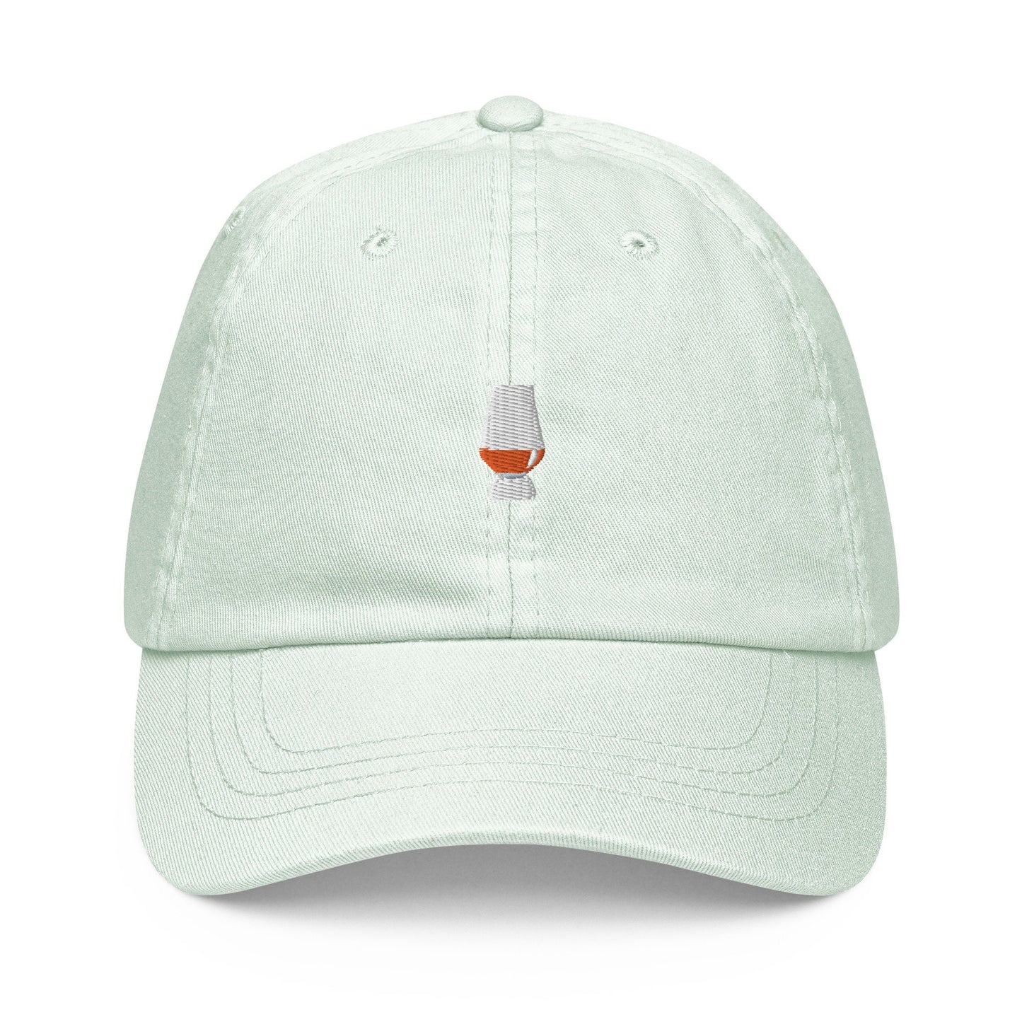 Whisky Neat Dad Hat - Gift for Scotch, Whiskey, Bourbon Cocktail Lovers - Cotton Embroidered Cap