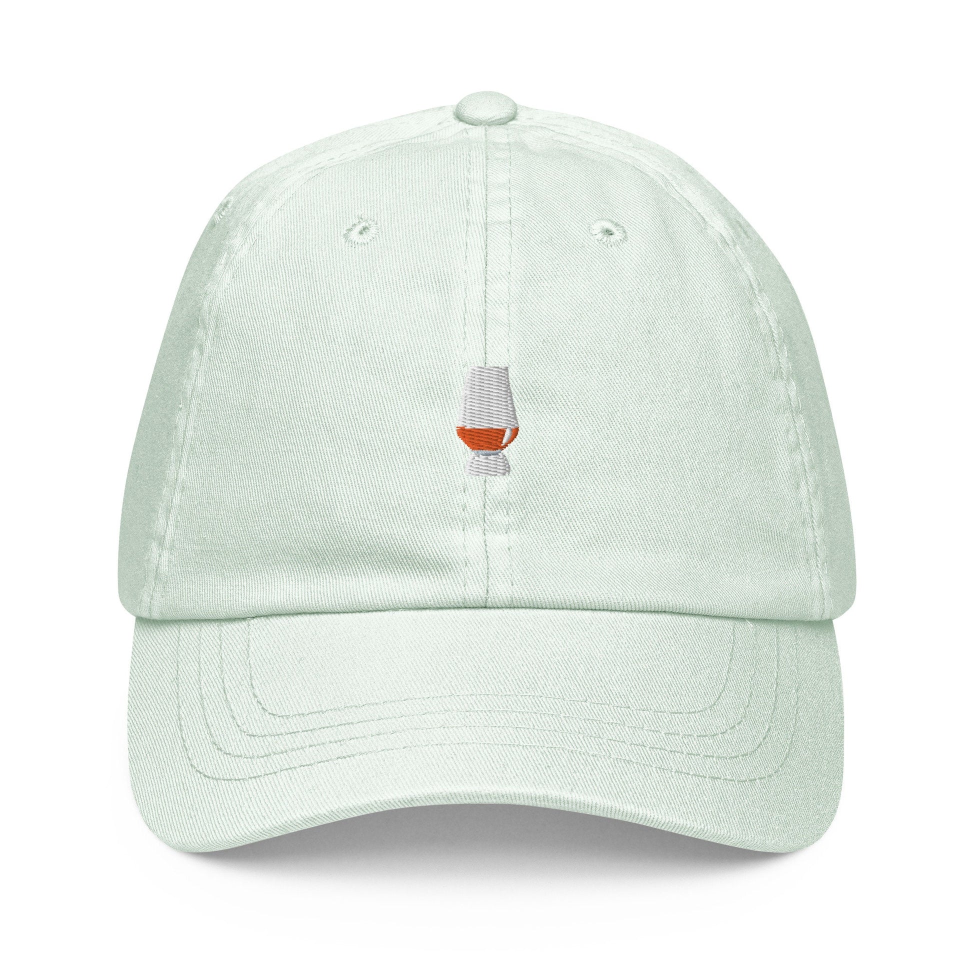 Whisky Neat Dad Hat - Gift for Scotch, Whiskey, Bourbon Cocktail Lovers - Cotton Embroidered Cap