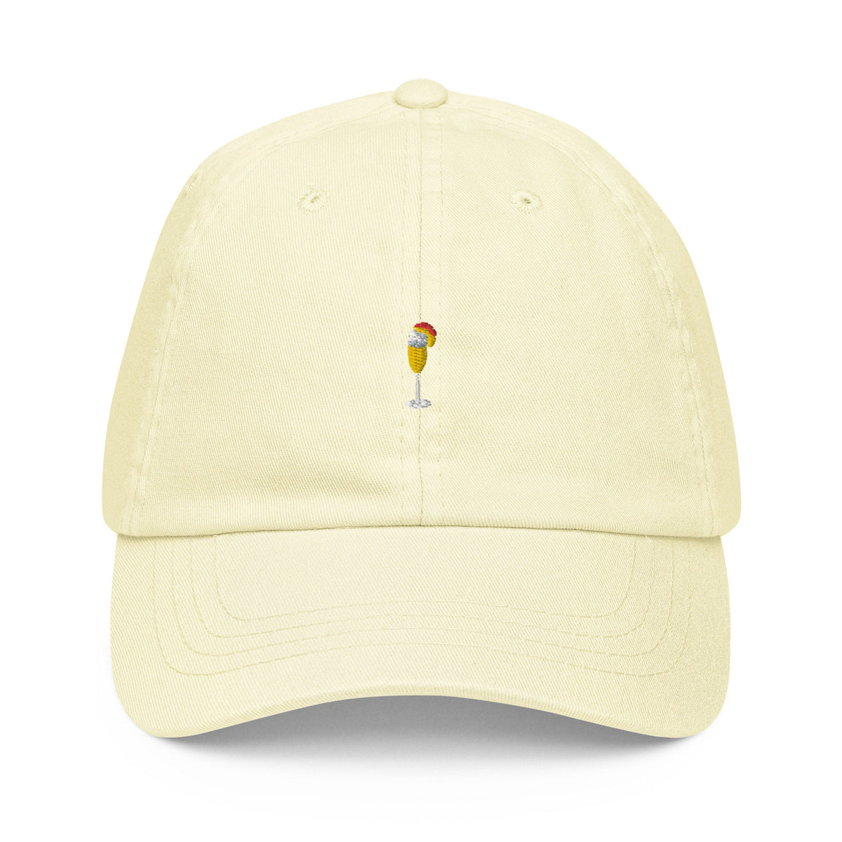 Bellini Dad Hat - Gift for Prosecco Cocktail Lovers - Minimalist Embroidered Cap