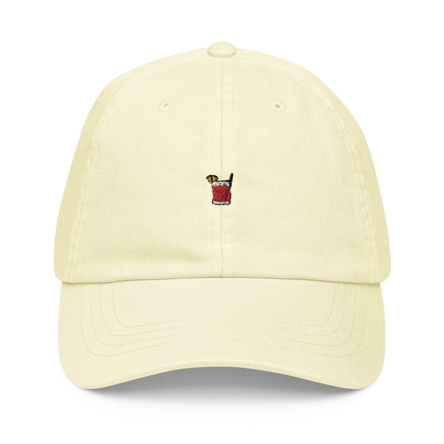 Old Fashioned Dad Hat - Gift for Cocktail Lovers - Minimalist Embroidered Cap