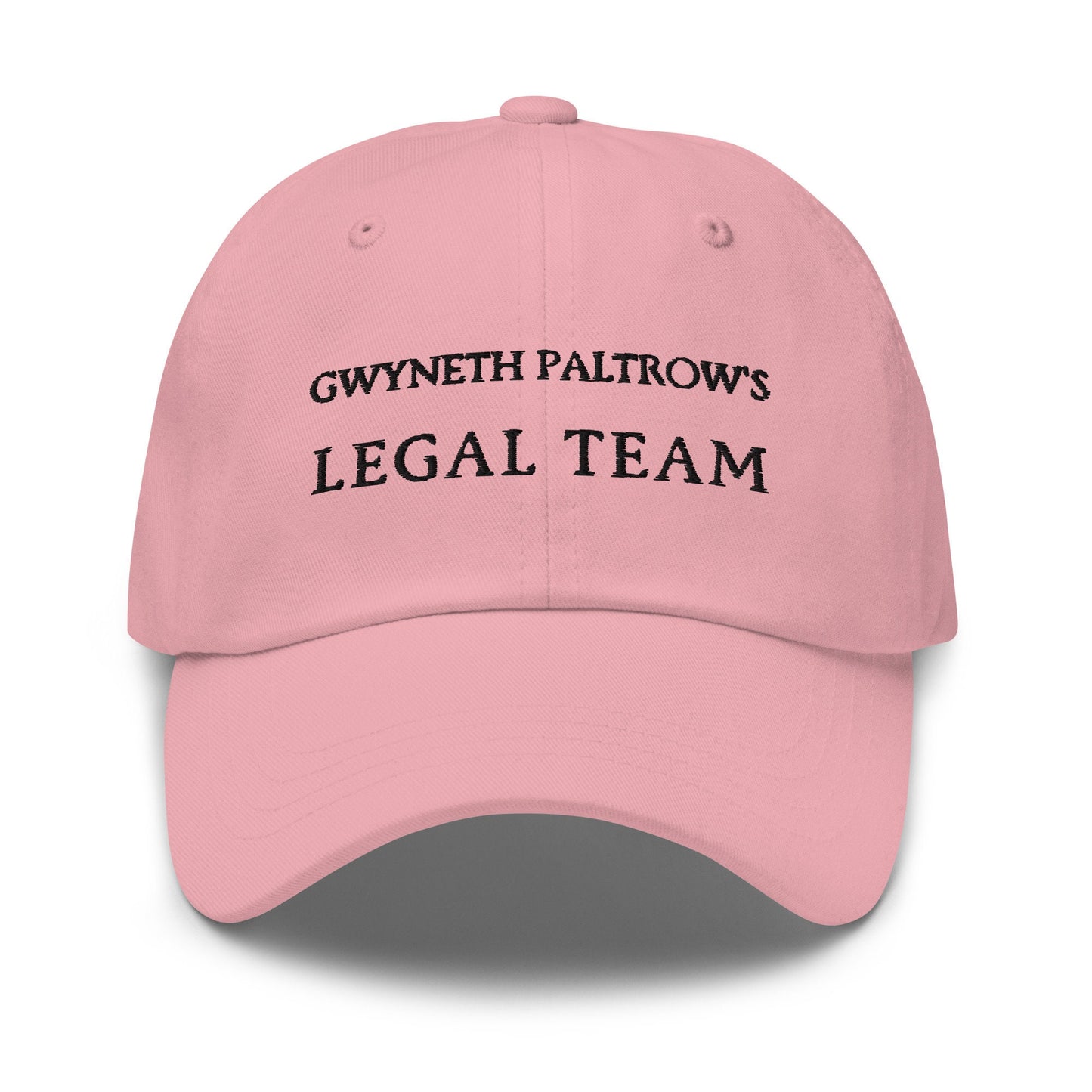 Gwyneth Paltrow Legal Team Dad hat - Cotton Embroidered Cap