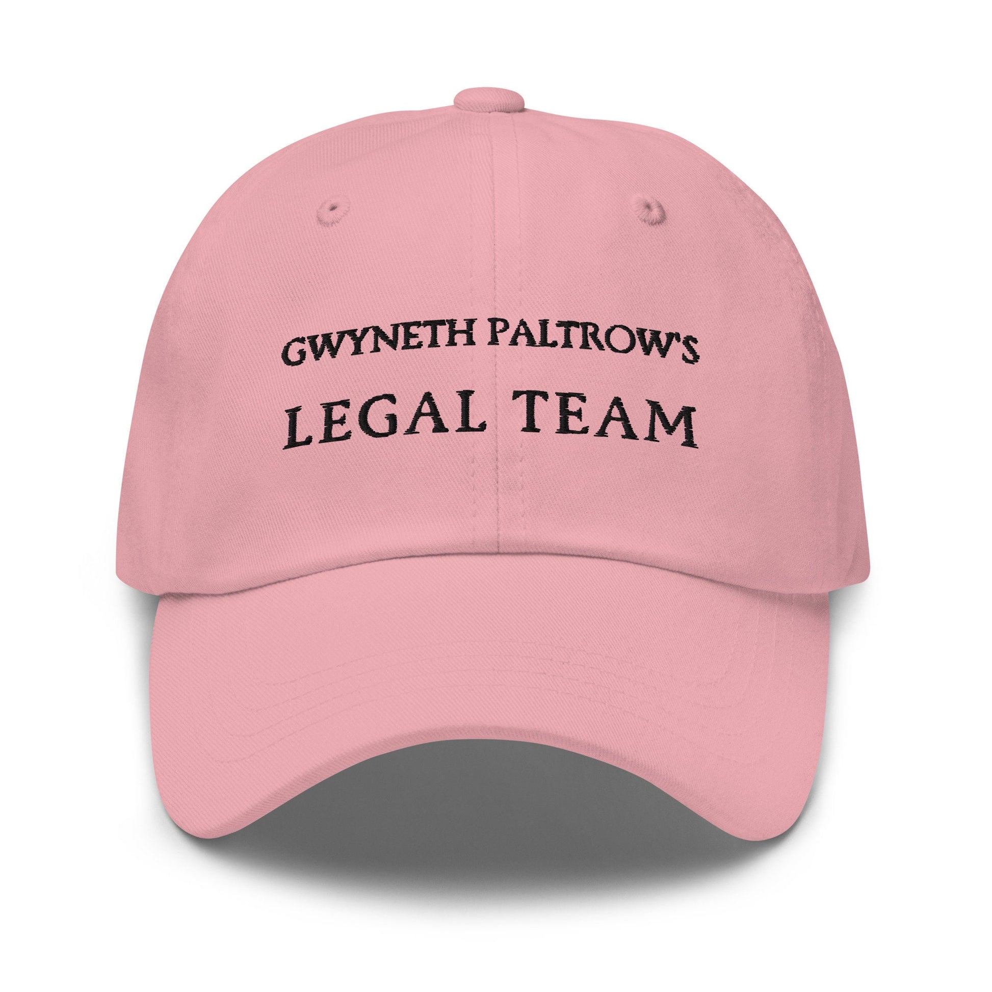 Gwyneth Paltrow Legal Team Dad hat - Cotton Embroidered Cap