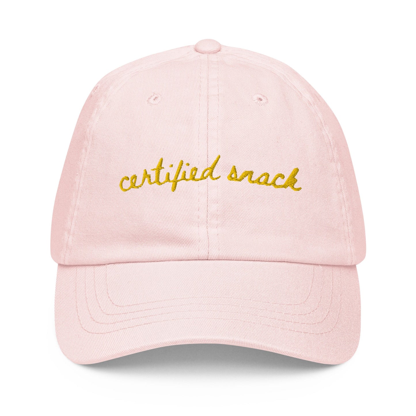 Certified Snack Dad Hat - Gift for Cuties & Hotties - Cotton embroidered Cap