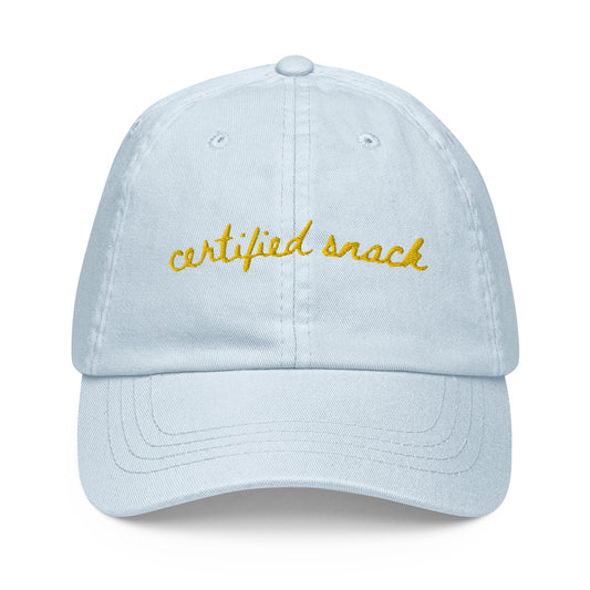 Certified Snack Dad Hat - Gift for Cuties & Hotties - Cotton embroidered Cap