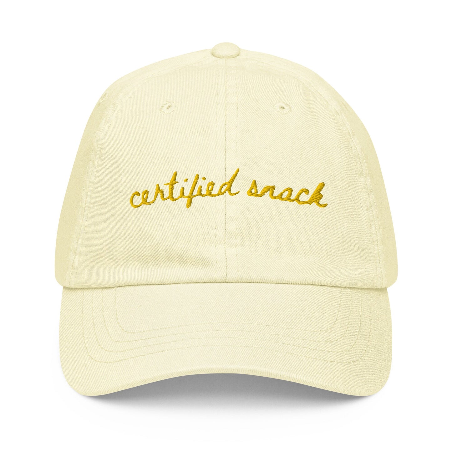 Certified Snack Dad Hat - Gift for Cuties & Hotties - Cotton embroidered Cap