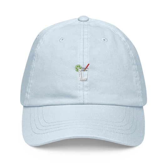 Vodka Soda Dad Hat - Gift for Cocktail Lovers - Minimalist Embroidered Cap