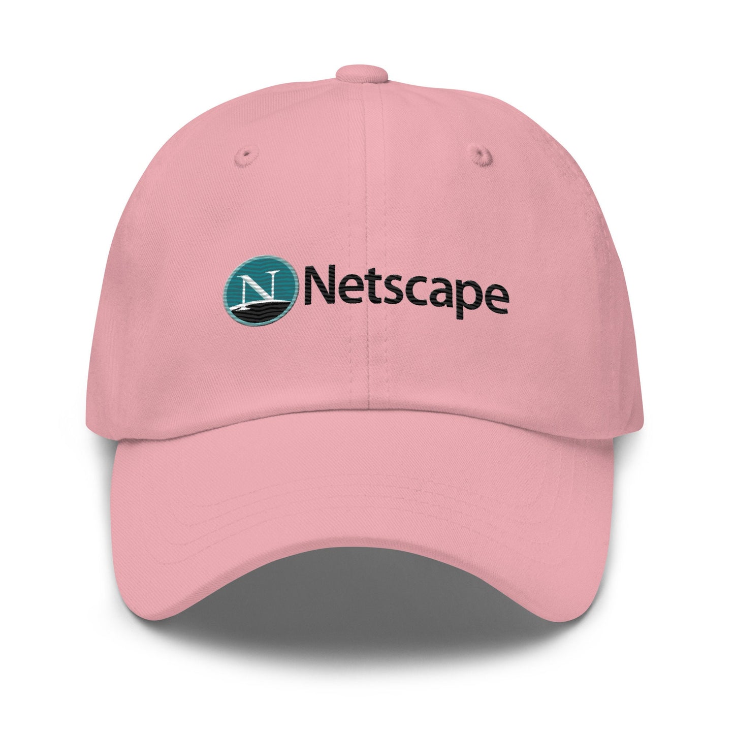 Netscape Hat - Nostalgic y2k, 90's Tech Gift - Embroidered Cotton Cap
