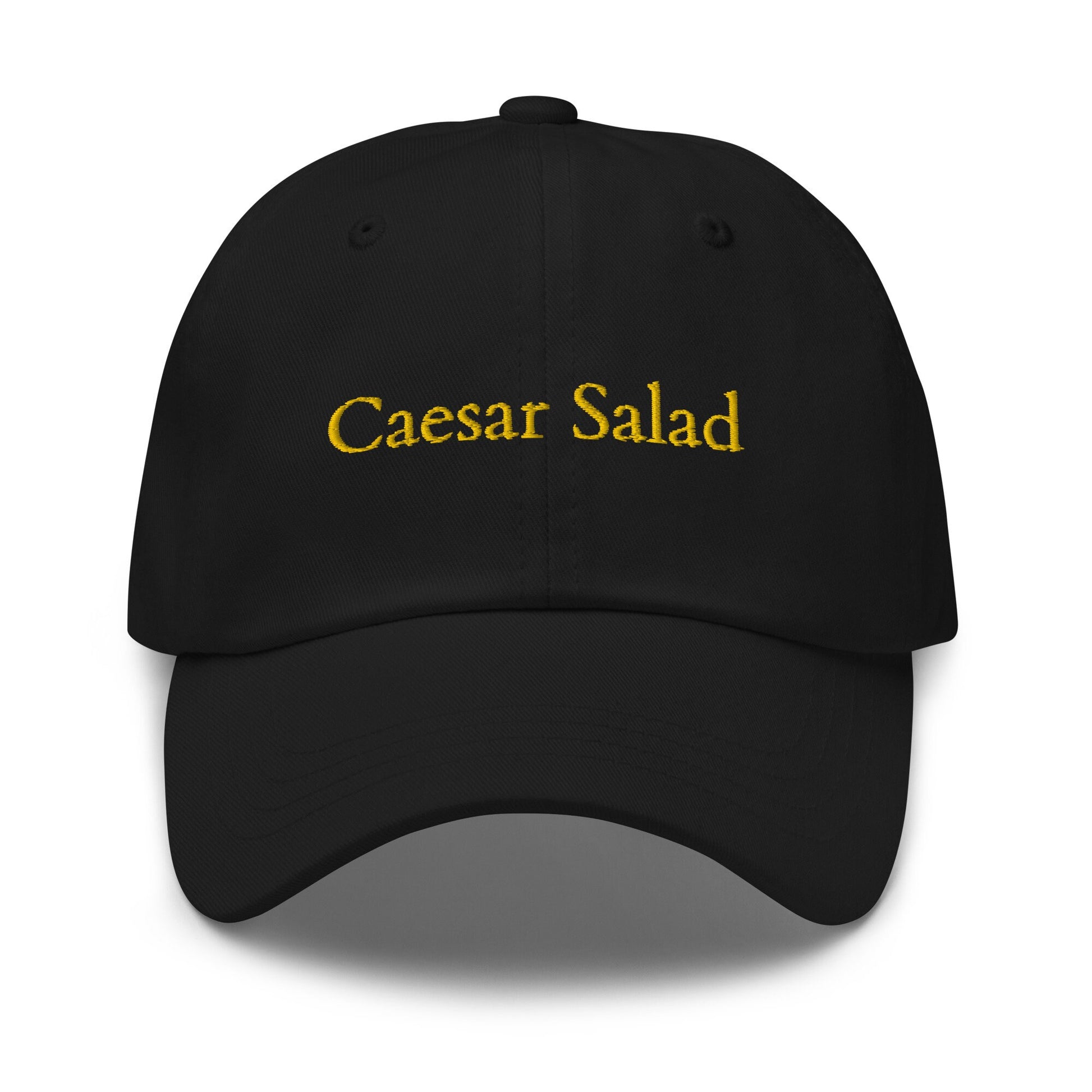 Caesar salad Hat - Gift for Caesar salad Lovers and Romain Fans  - Cotton Embroidered Cap