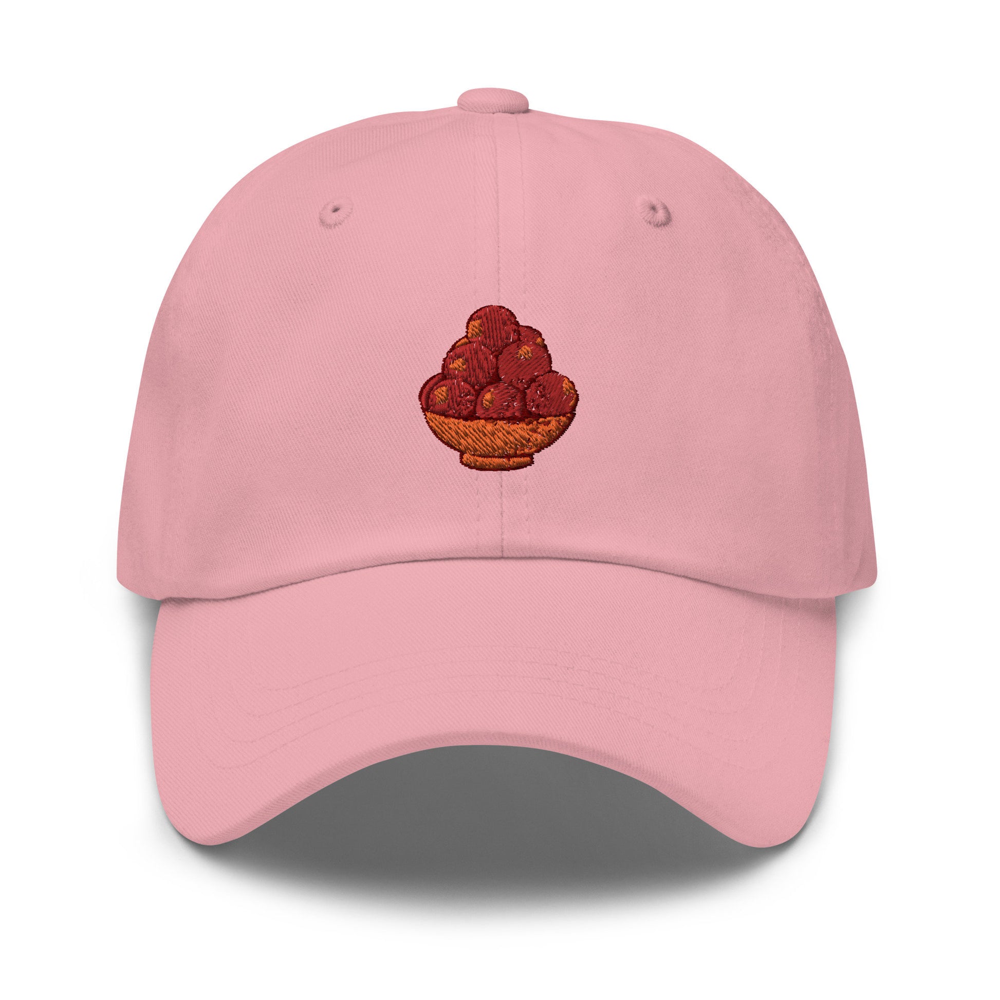 Gulab Jamun Dad Hat - Gift for Indian Dessert Fans - Minimalist Cotton Embroidered Cap