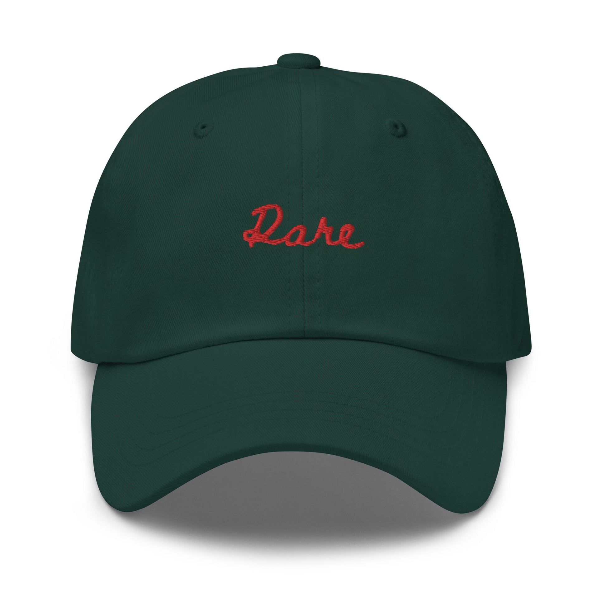 Rare Steak Embroidered Hat - Minimalist Cotton Twill Cap
