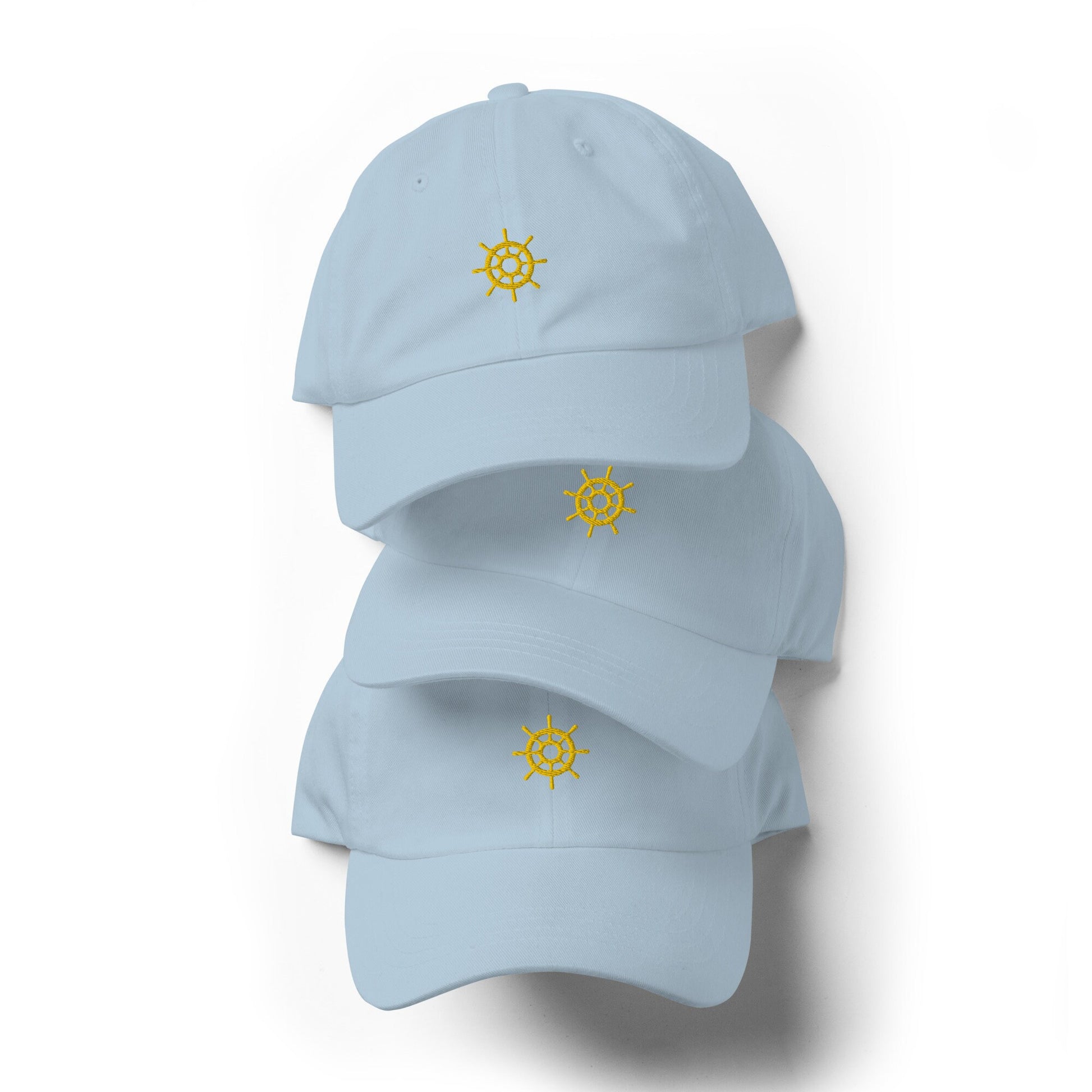 Yacht Hat - Gift for Nautical Sailing Fans - Bachelorette Party Hat - Cotton Embroidered Cap