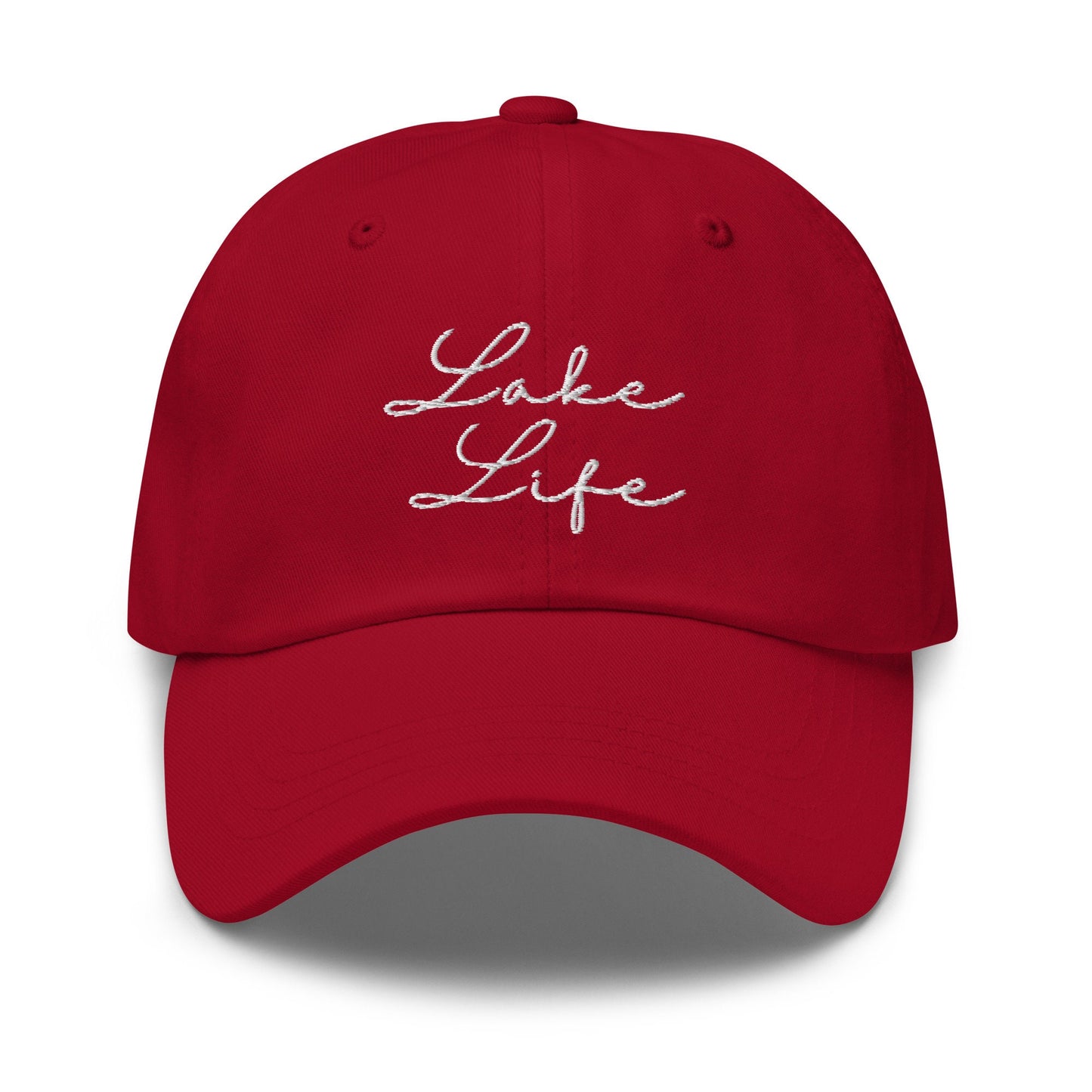 Lake Life Hat - Cottage Essentials - Cotton Embroidered Baseball Cap