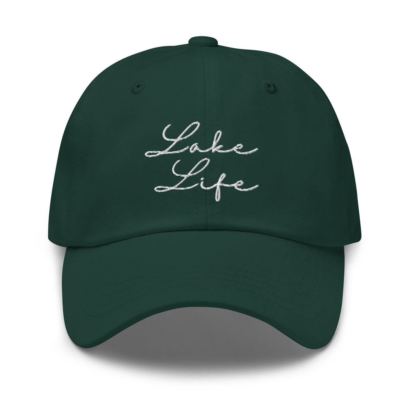Lake Life Hat - Cottage Essentials - Cotton Embroidered Baseball Cap