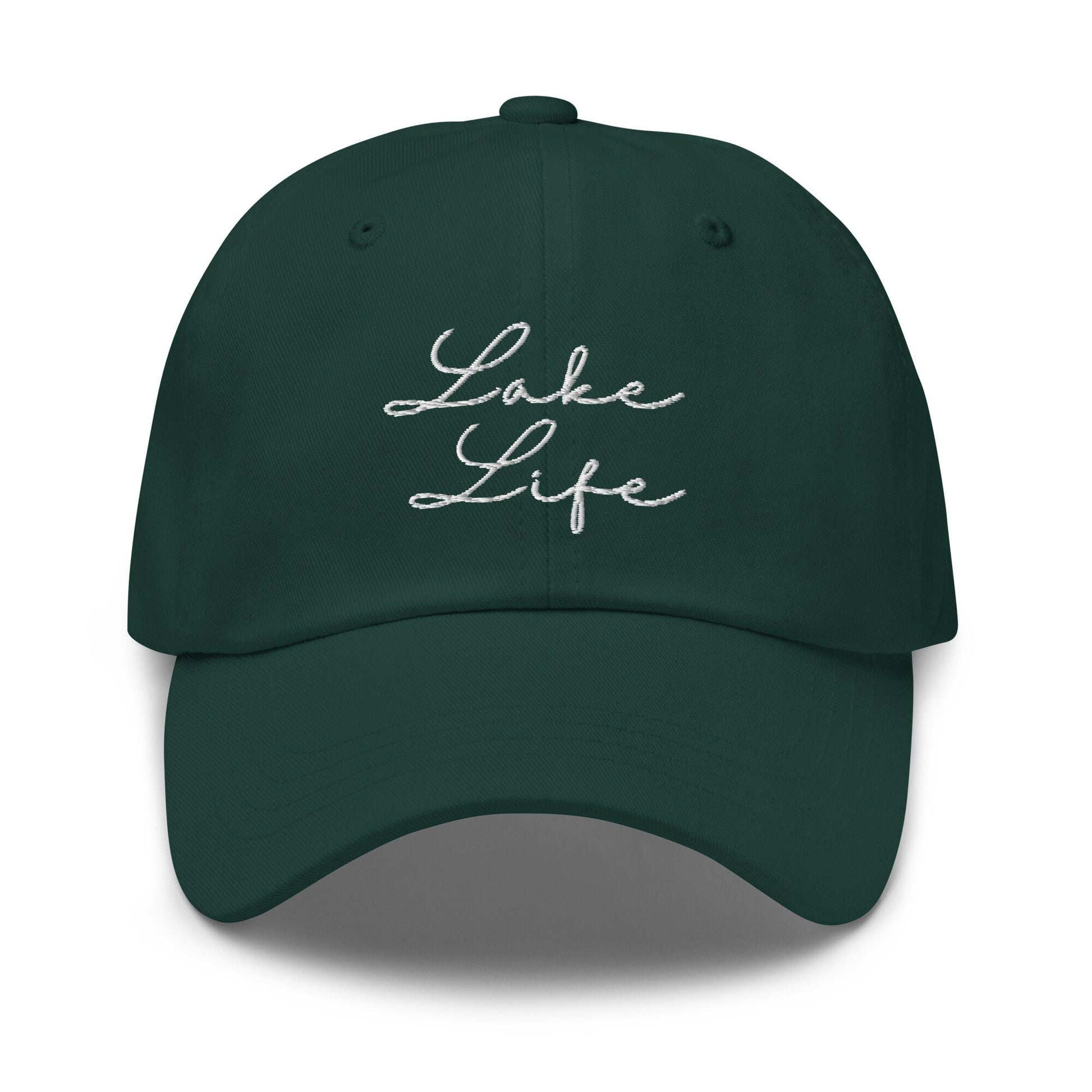 Lake Life Hat - Cottage Essentials - Cotton Embroidered Baseball Cap