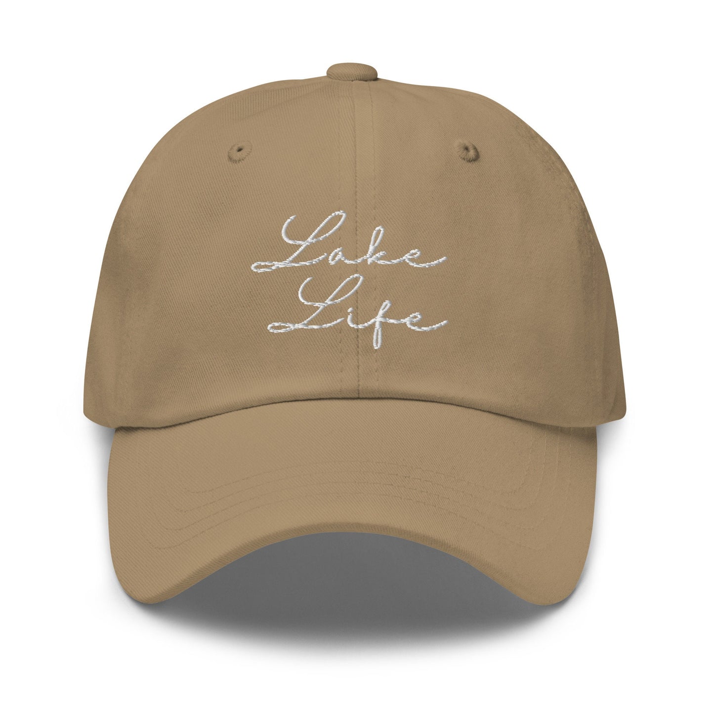 Lake Life Hat - Cottage Essentials - Cotton Embroidered Baseball Cap