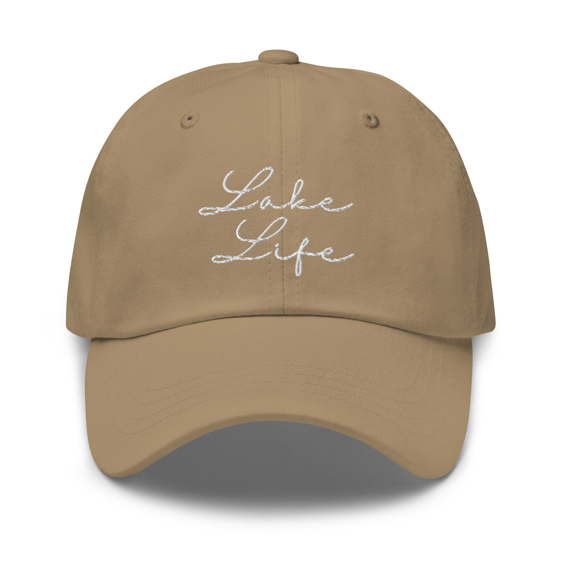 Lake Life Hat - Cottage Essentials - Cotton Embroidered Baseball Cap