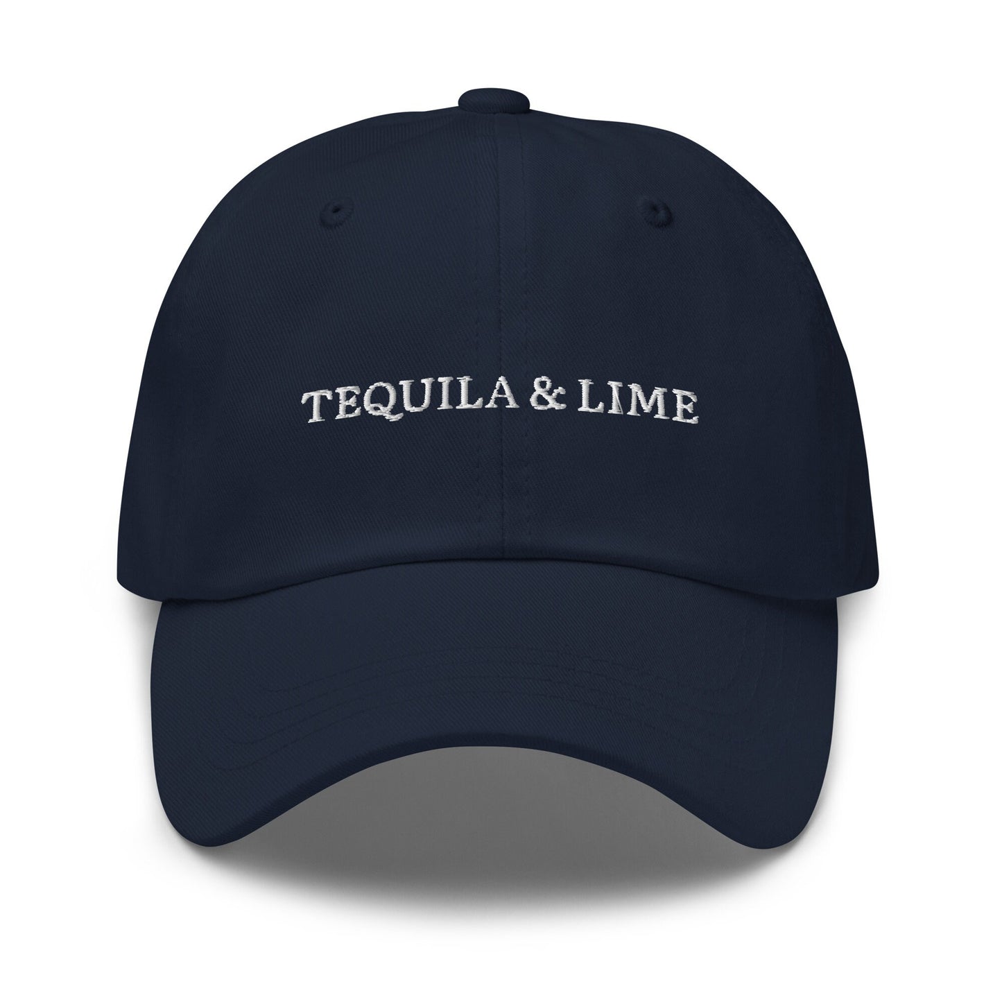 Tequila Lime Hat - Cotton Embroidered Cap