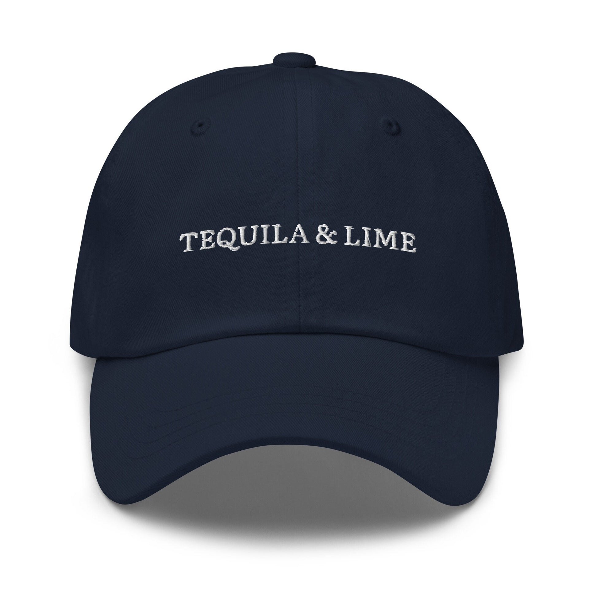 Tequila Lime Hat - Cotton Embroidered Cap