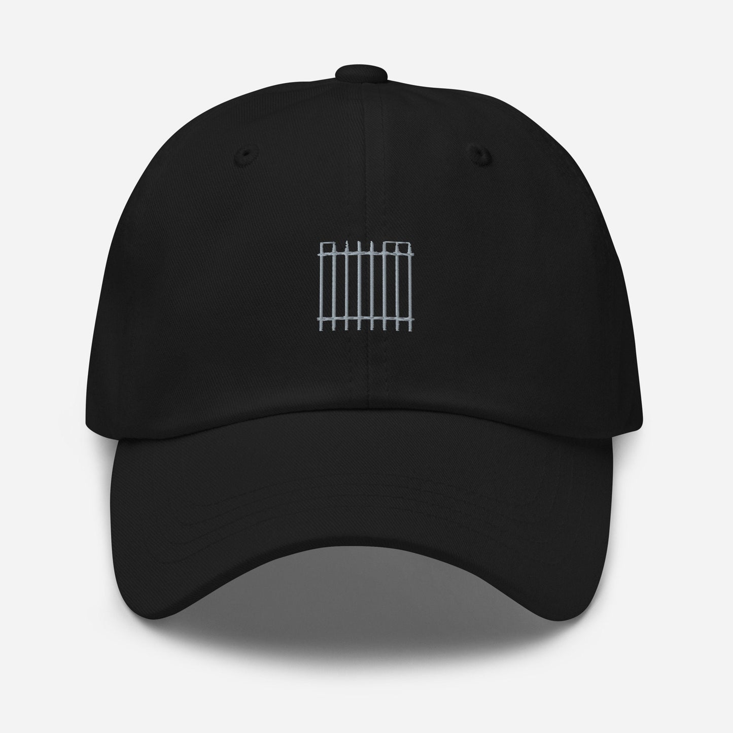 Jail Cell Hat - My mind is a prison - Go Straight to Jail - Cotton Embroidered Cap
