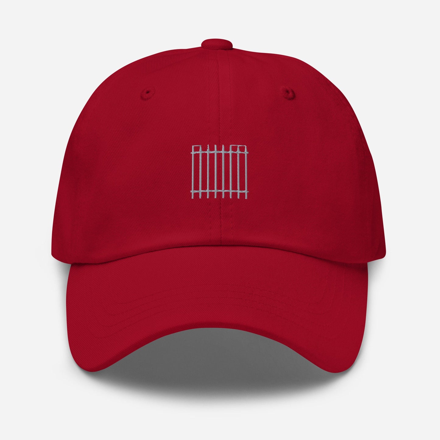 Jail Cell Hat - My mind is a prison - Go Straight to Jail - Cotton Embroidered Cap