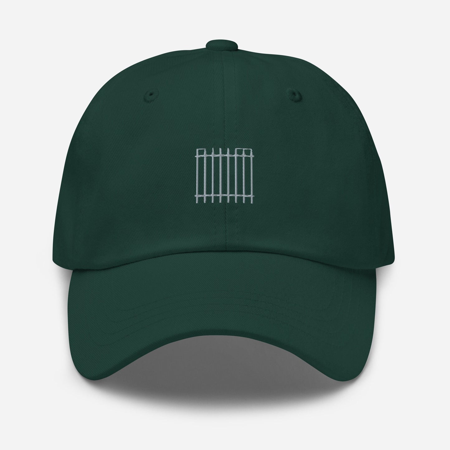 Jail Cell Hat - My mind is a prison - Go Straight to Jail - Cotton Embroidered Cap