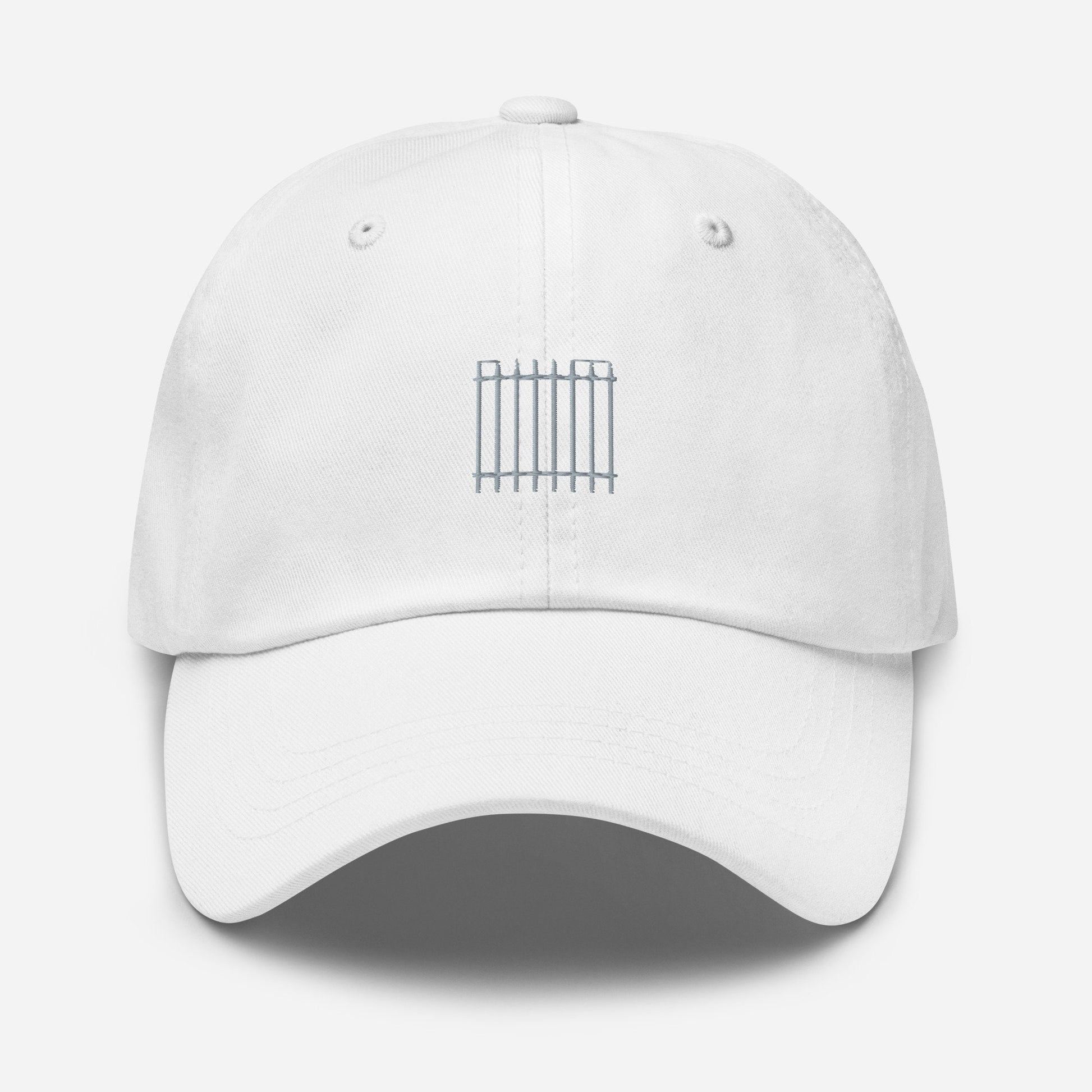 Jail Cell Hat - My mind is a prison - Go Straight to Jail - Cotton Embroidered Cap
