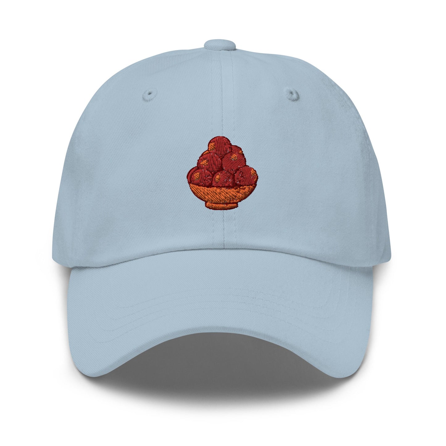 Gulab Jamun Dad Hat - Gift for Indian Dessert Fans - Minimalist Cotton Embroidered Cap