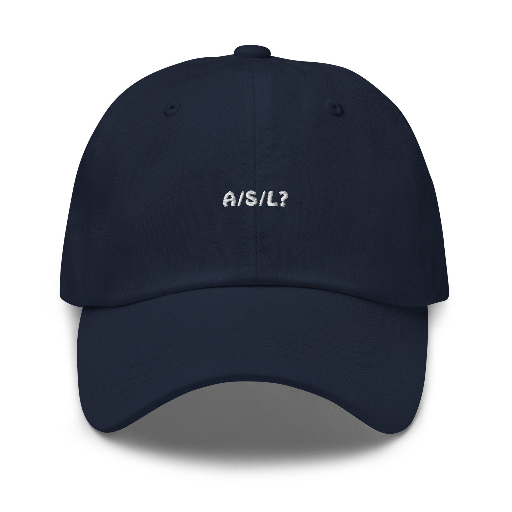 ASL Hat - 90s y2k Chat Room throwback - Age Sex Location - Cotton Embroidered Cap