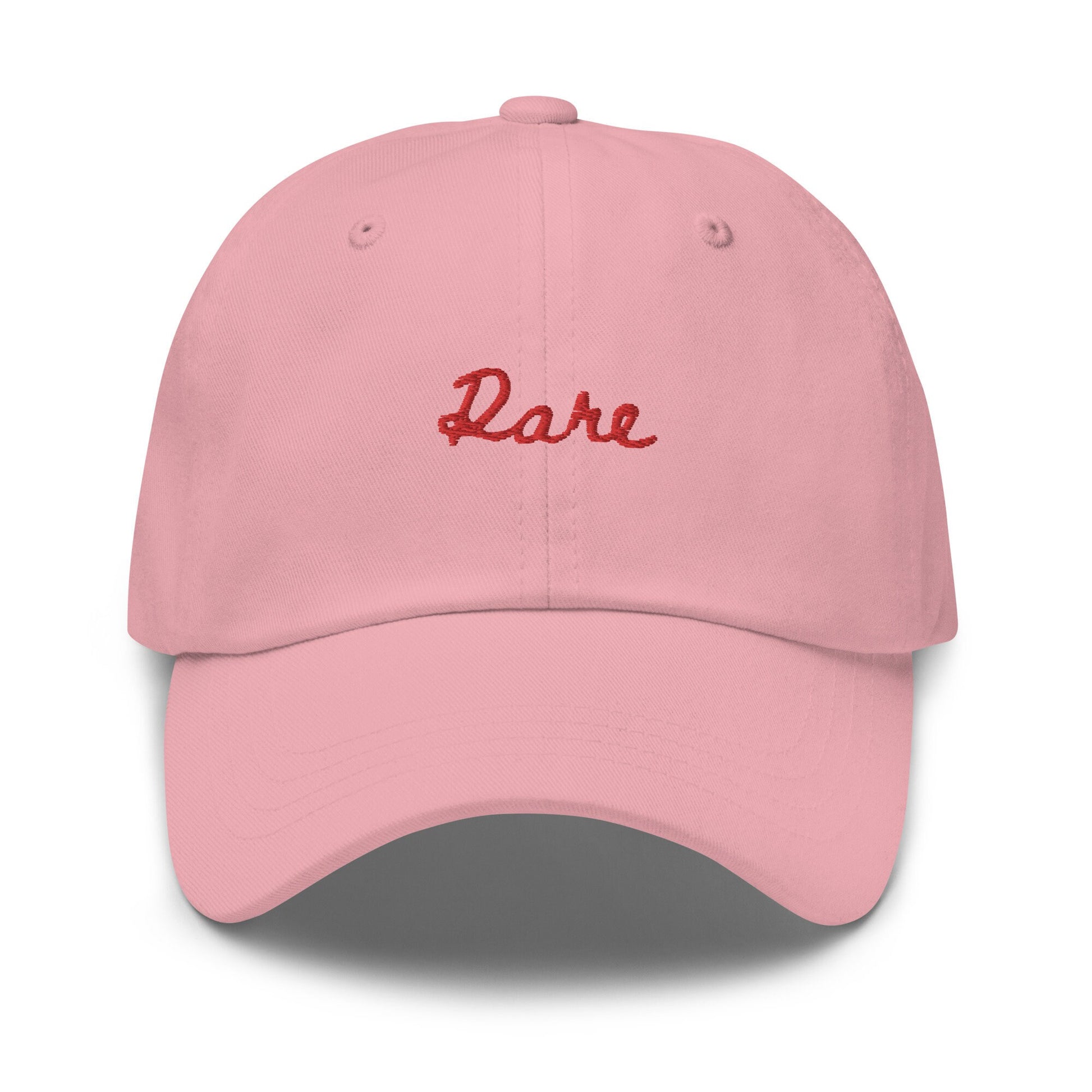 Rare Steak Embroidered Hat - Minimalist Cotton Twill Cap