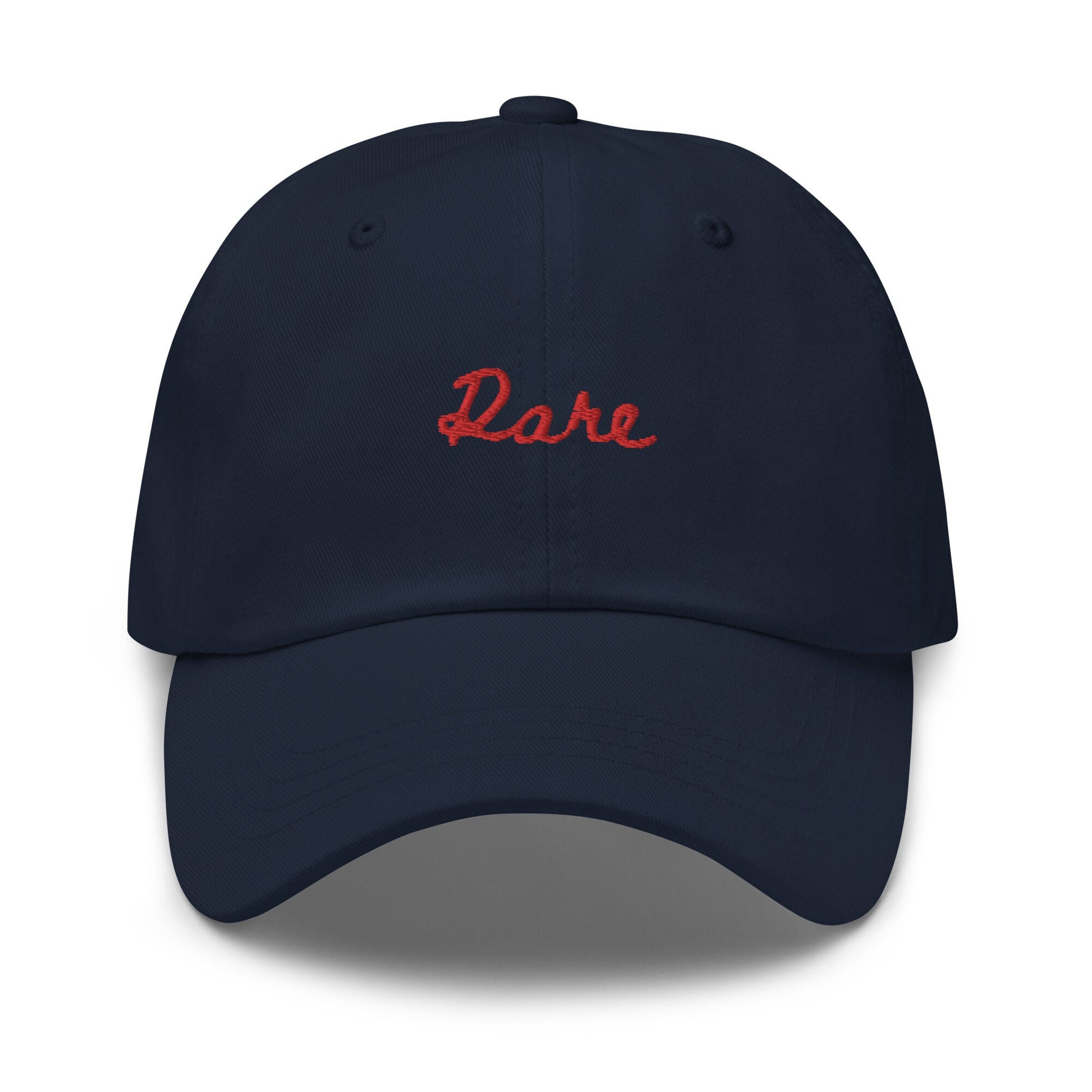 Rare Steak Embroidered Hat - Minimalist Cotton Twill Cap