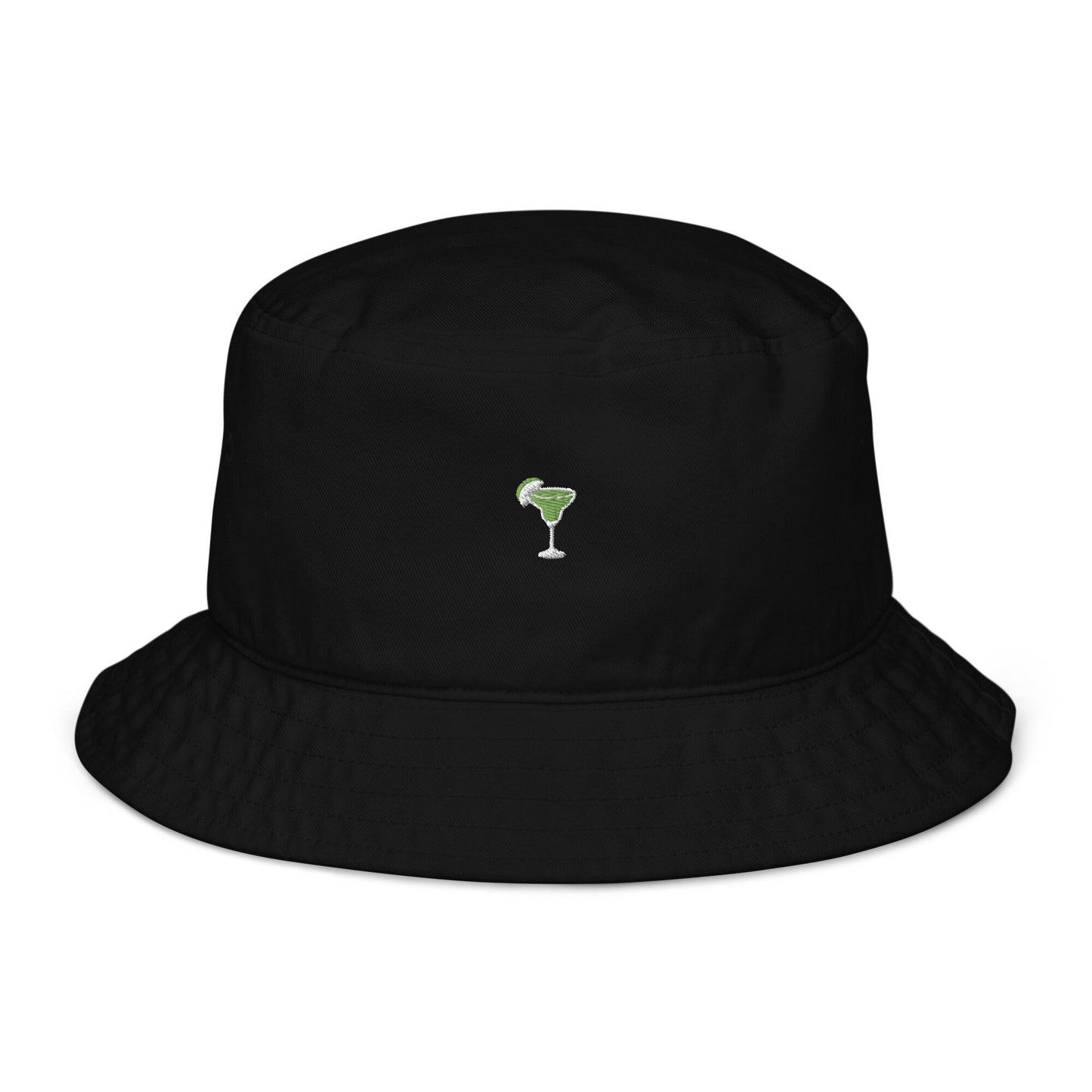Margarita Bucket Hat - Alternate Colorway -100% Organic Cotton Embroidered