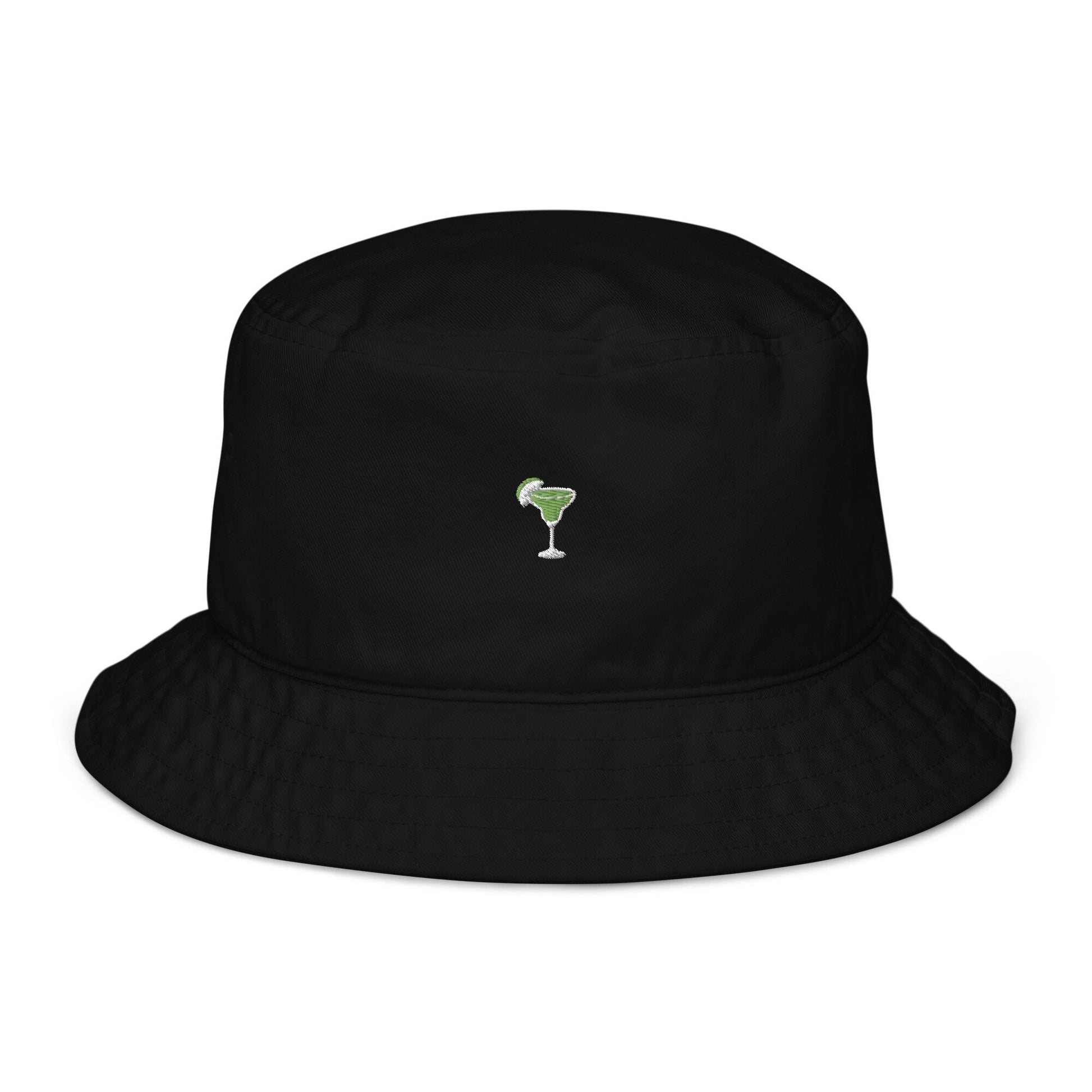 Margarita Bucket Hat - Alternate Colorway -100% Organic Cotton Embroidered