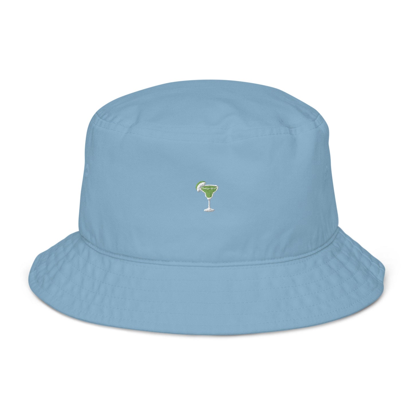 Margarita Bucket Hat - Alternate Colorway -100% Organic Cotton Embroidered