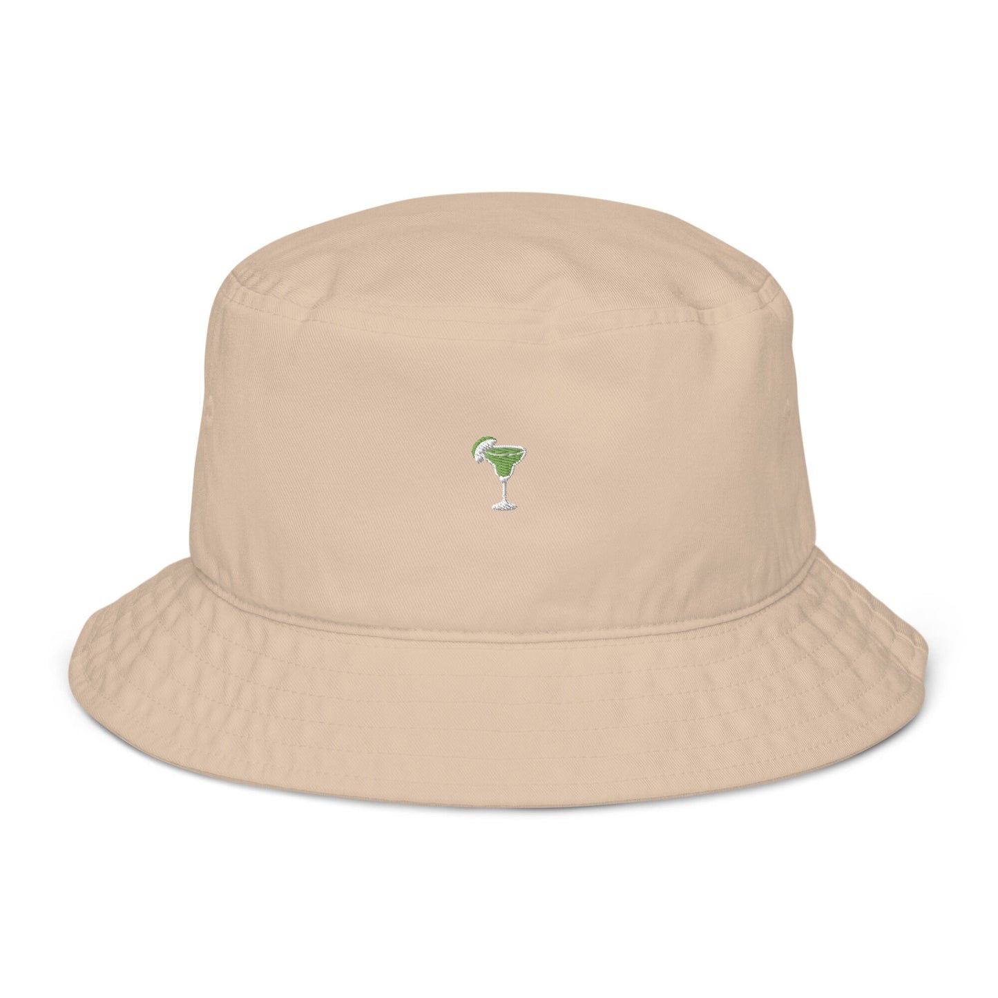 Margarita Bucket Hat - Alternate Colorway -100% Organic Cotton Embroidered