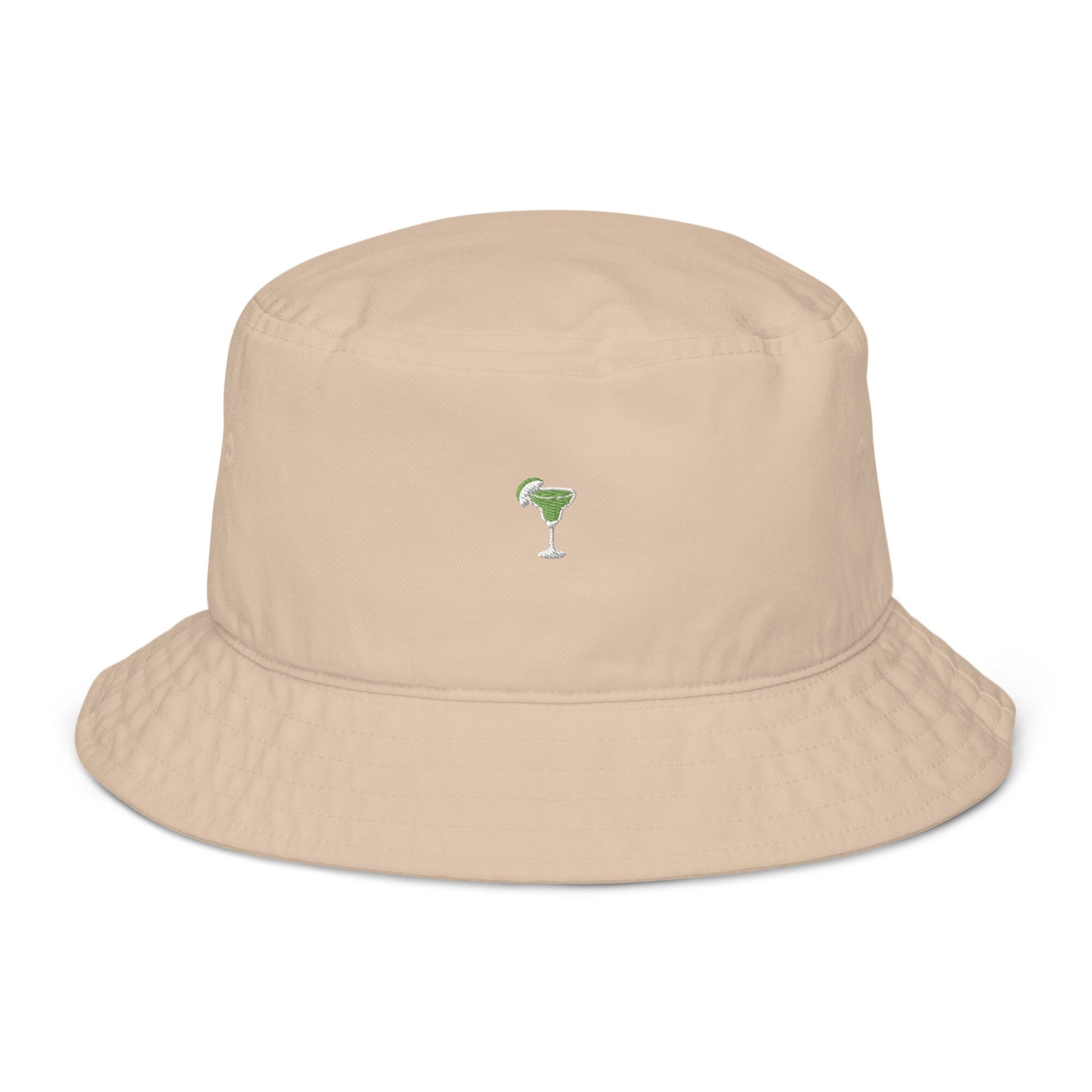 Margarita Bucket Hat - Alternate Colorway -100% Organic Cotton Embroidered