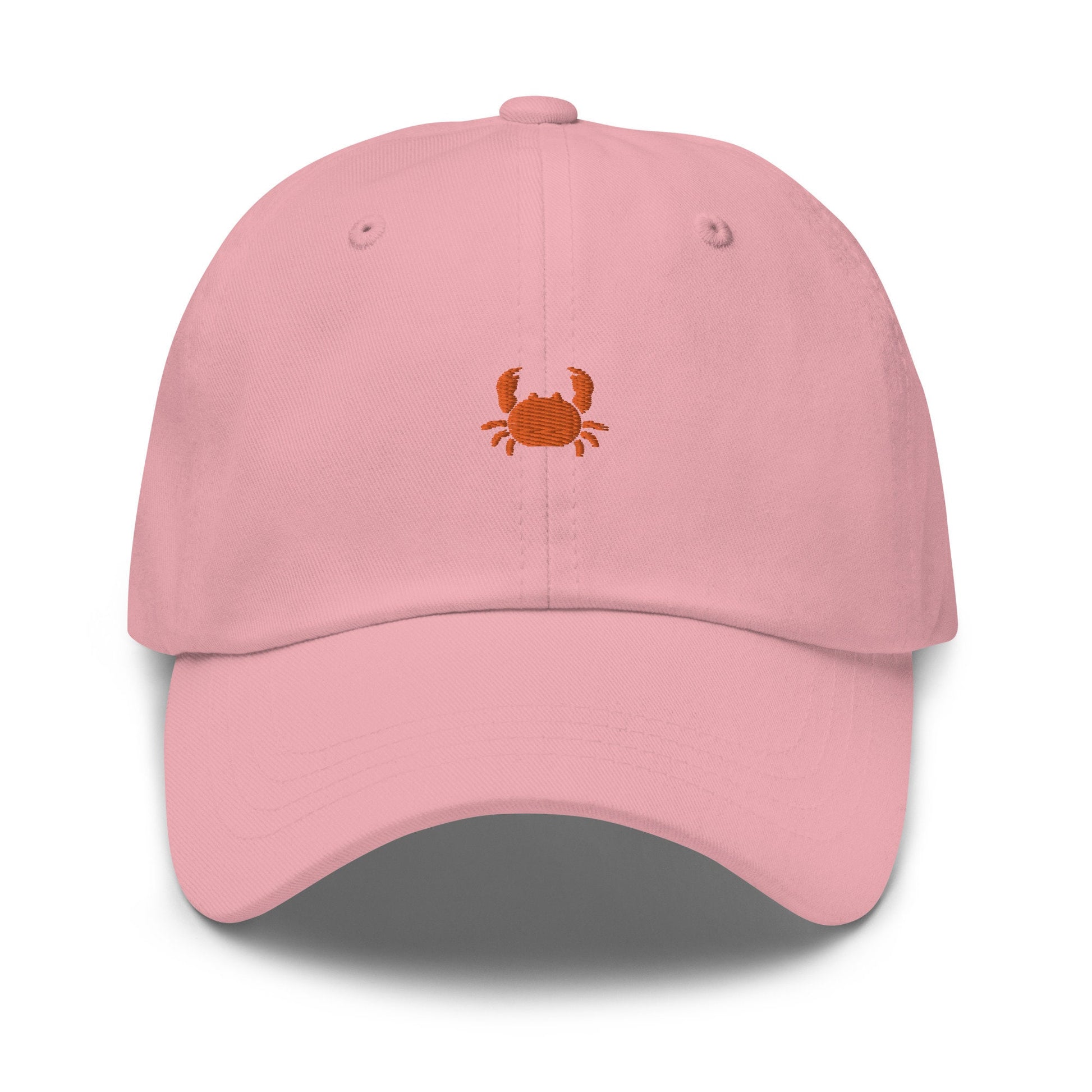 Crab Dad Hat - Cotton Embroidered Cap - Multiple Colors