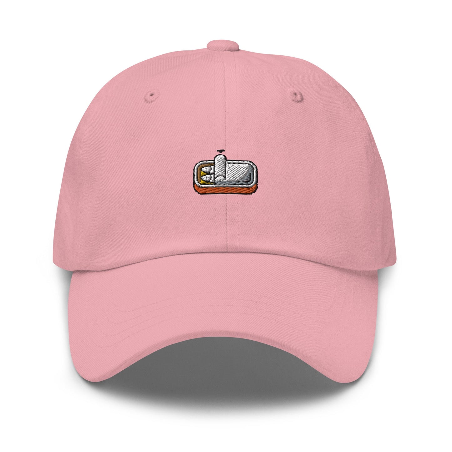 Sardine Dad Hat - Canned Fish Moment - Anchovy Fans - Seafood Lovers - Cotton Embroidered Cap - Multiple Colors