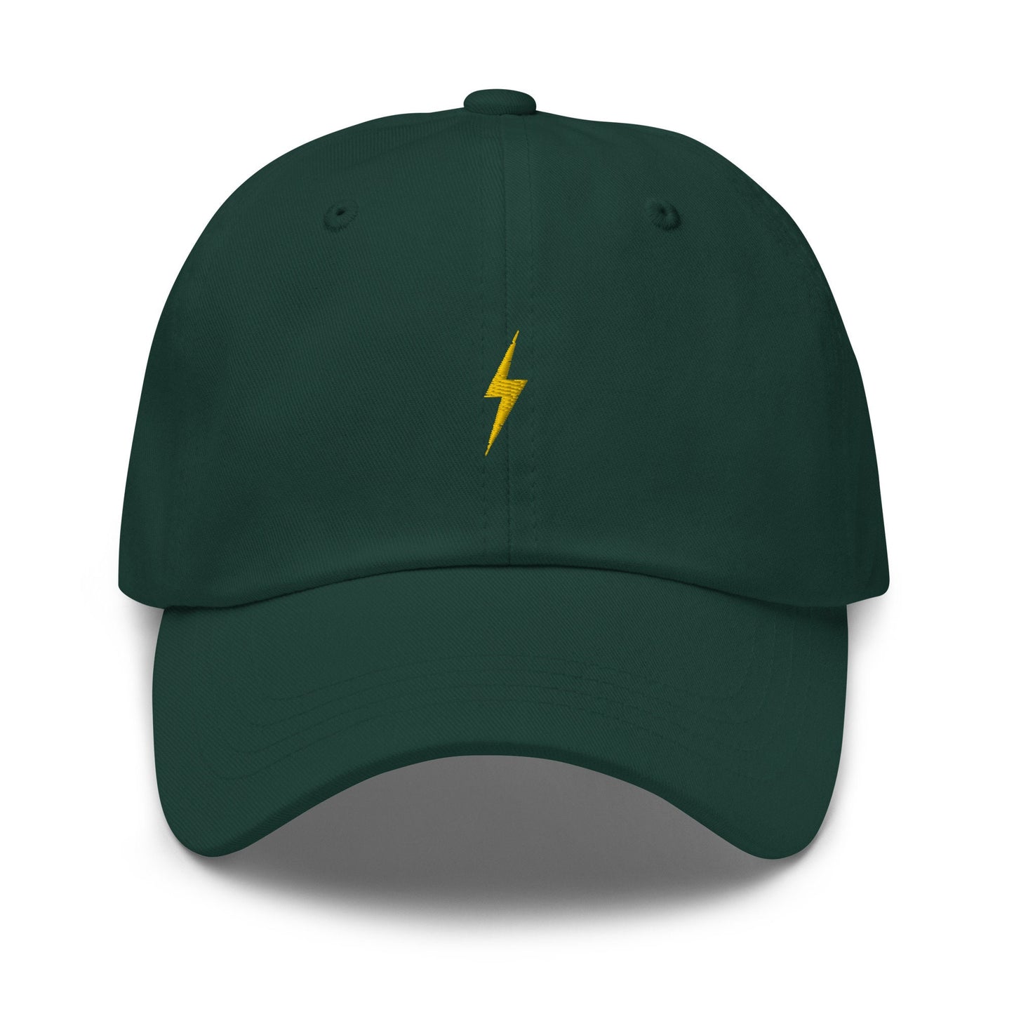 Lightning Bolt Hat - Cotton Embroidered Cap - Multiple Colors