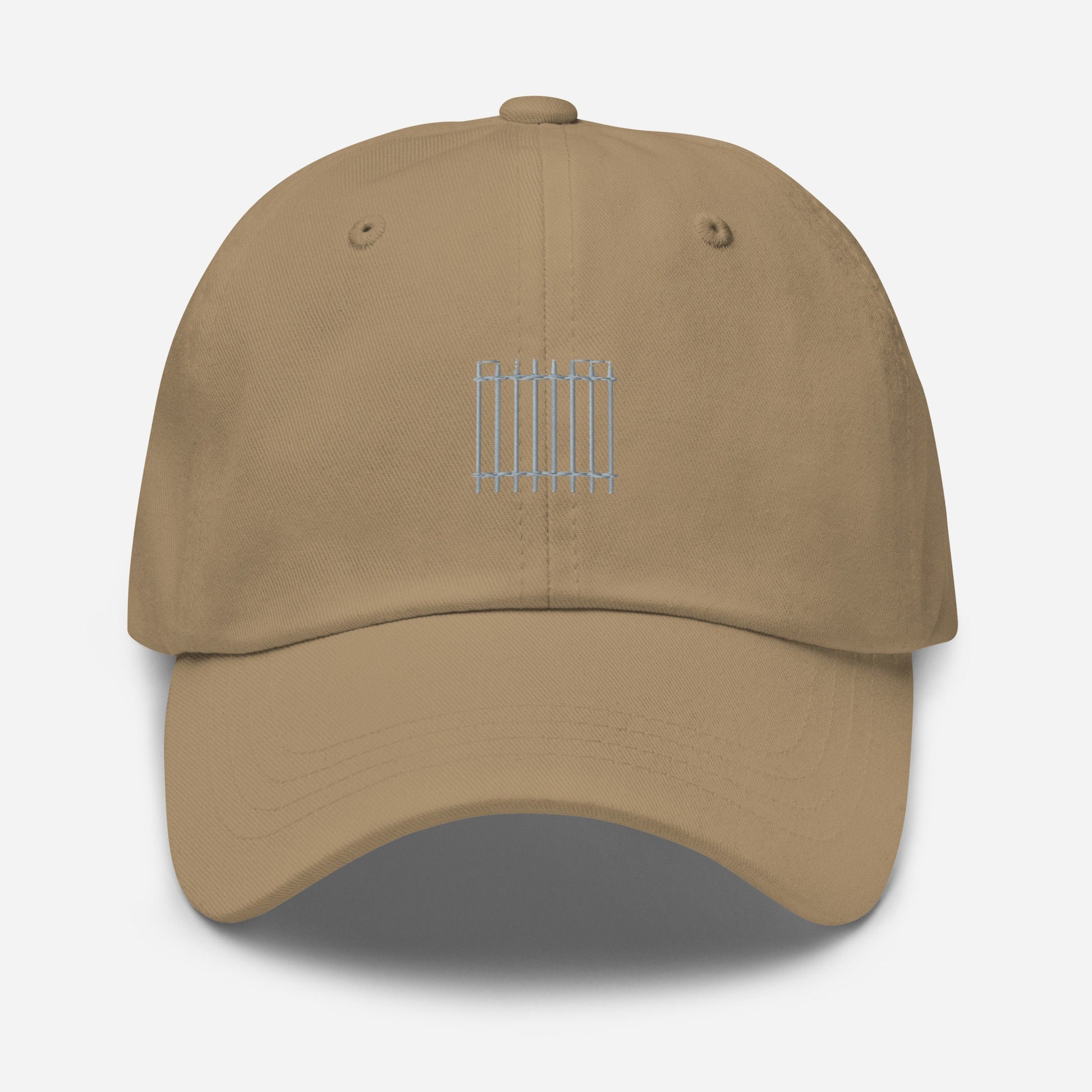 Jail Cell Hat - My mind is a prison - Go Straight to Jail - Cotton Embroidered Cap